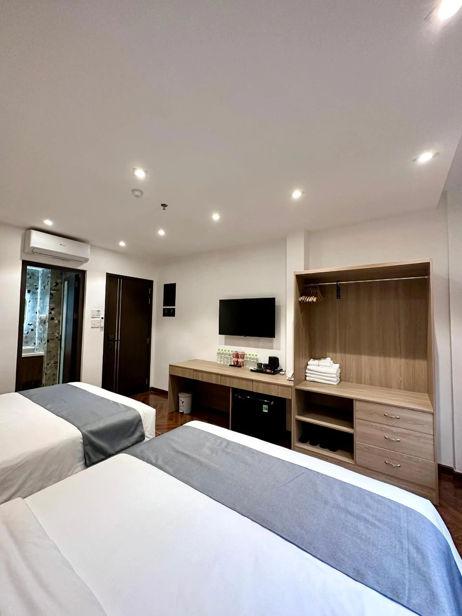 Bed in Hải Long Hotel 2