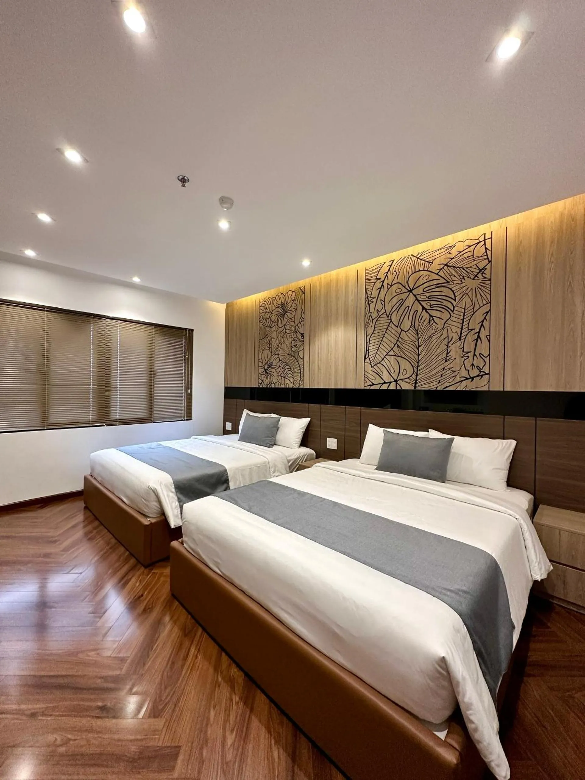 Bed in Hải Long Hotel 2