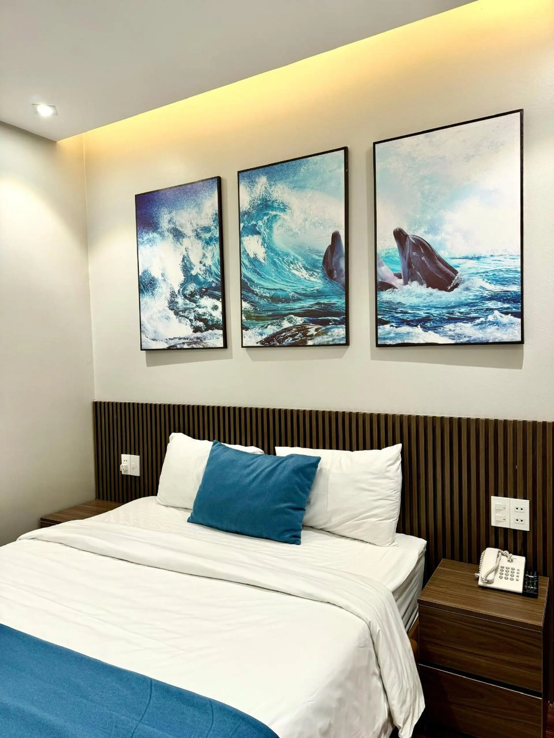 Bed in Hải Long Hotel 2