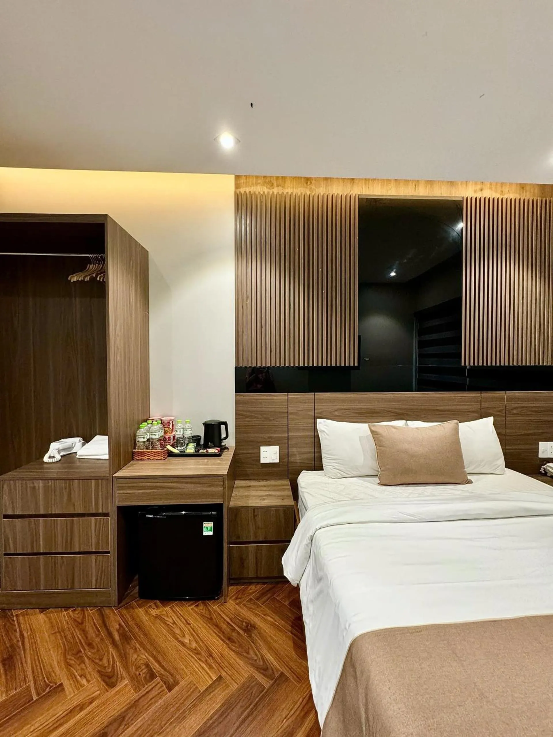 Bed in Hải Long Hotel 2