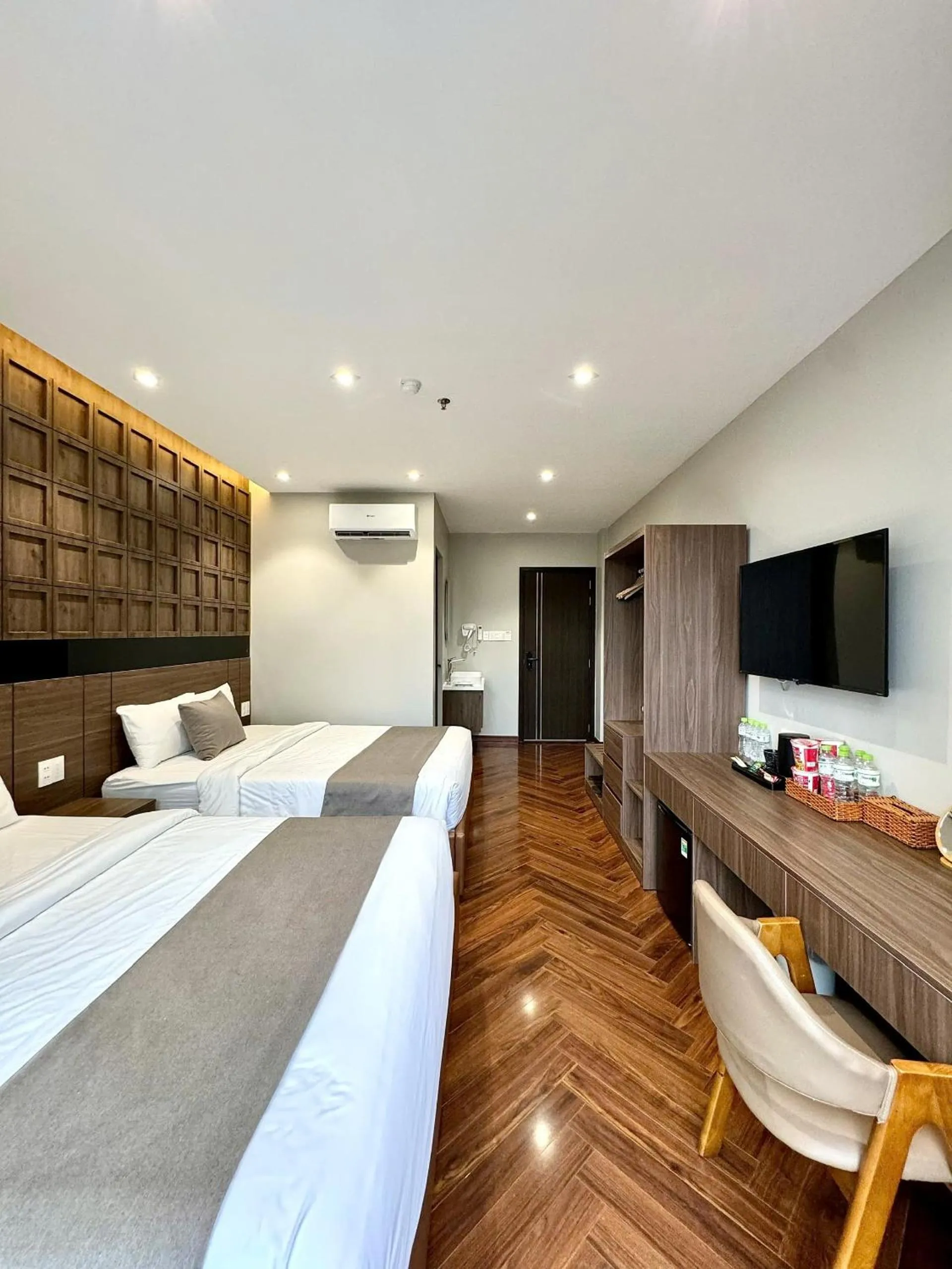 Bed in Hải Long Hotel 2