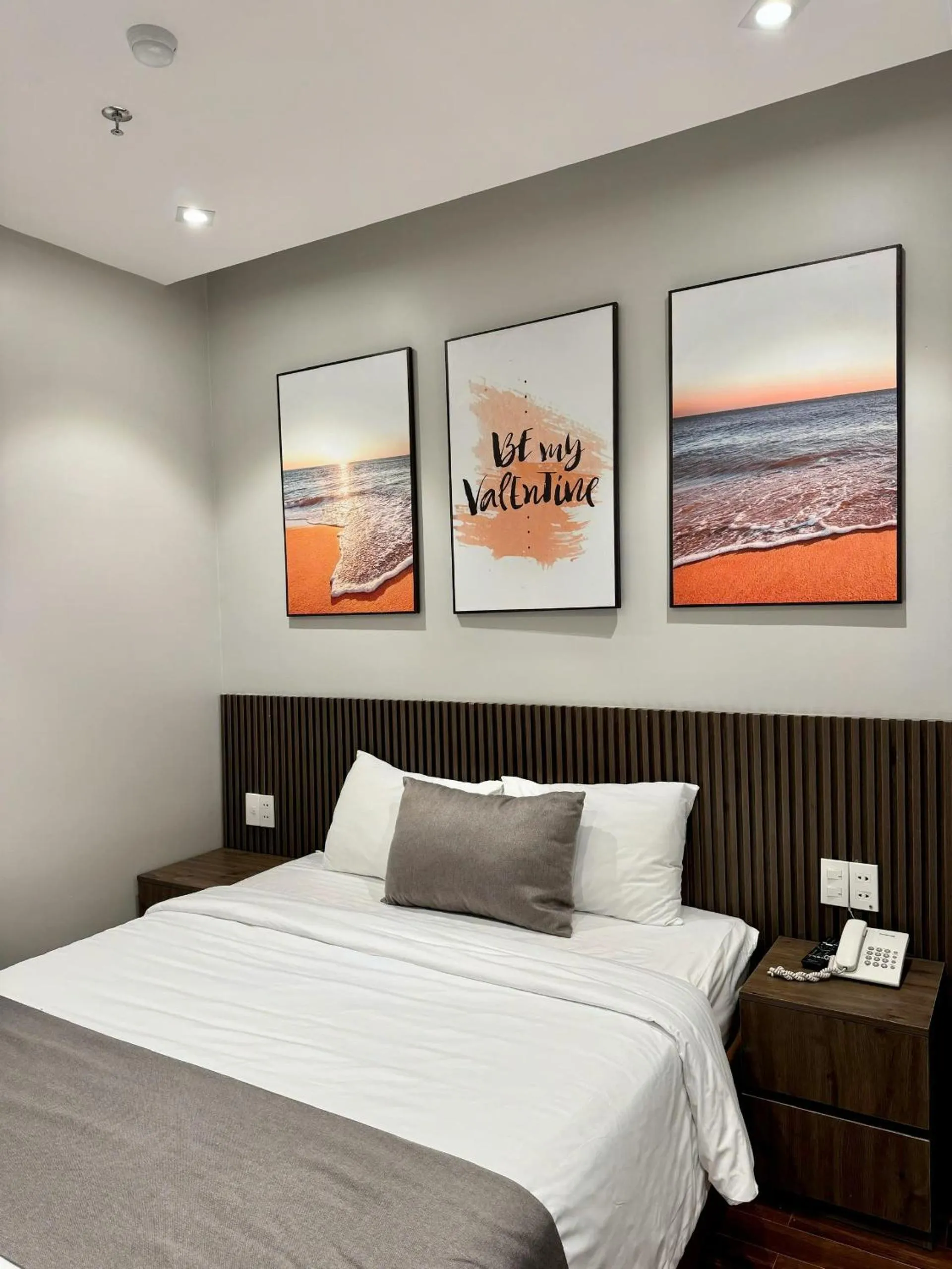 Bed in Hải Long Hotel 2