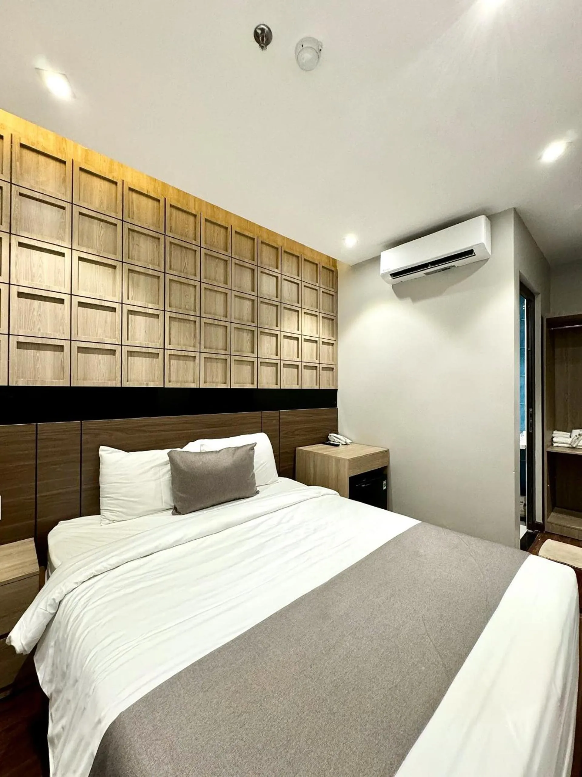 Bed in Hải Long Hotel 2