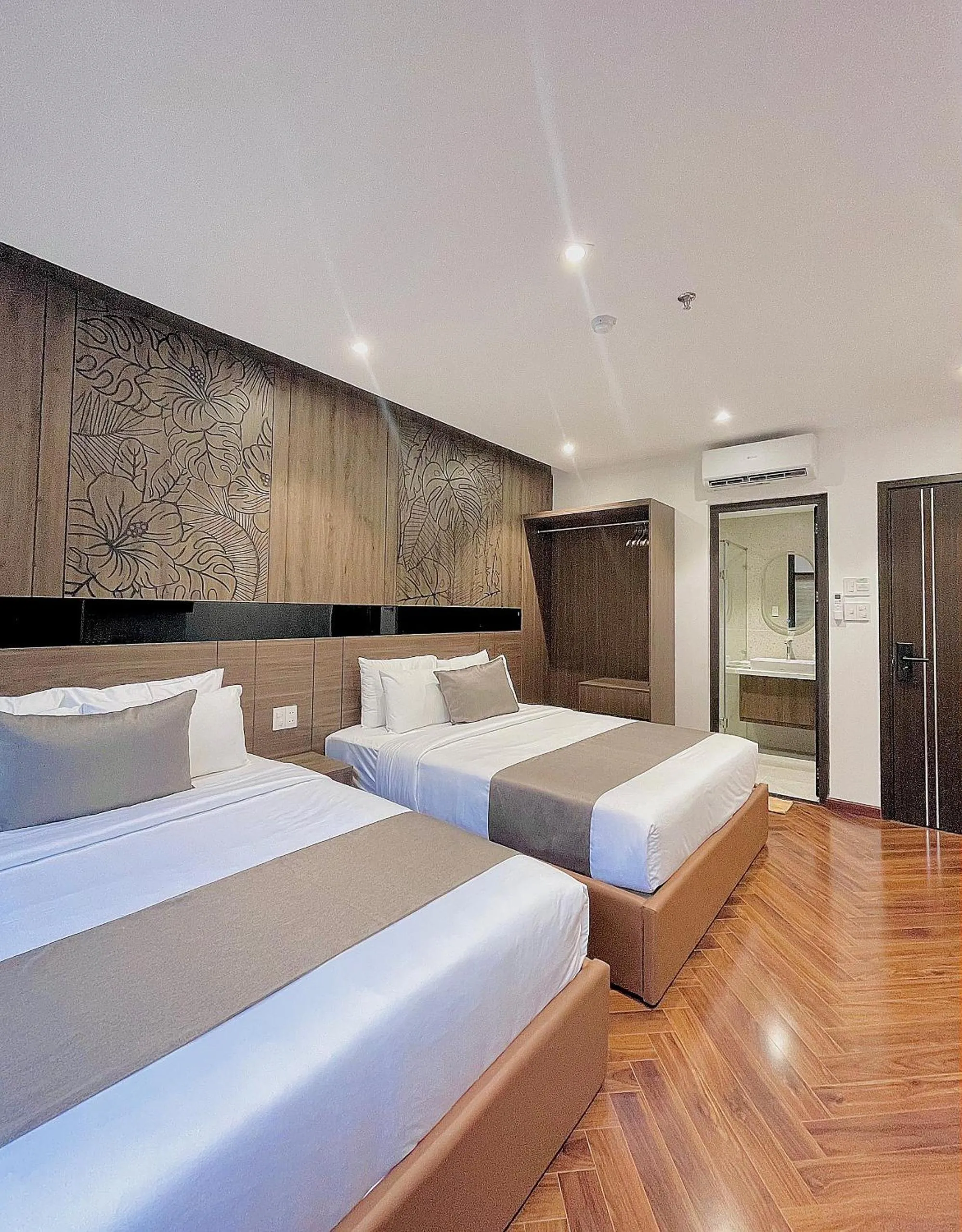 Bed in Hải Long Hotel 2