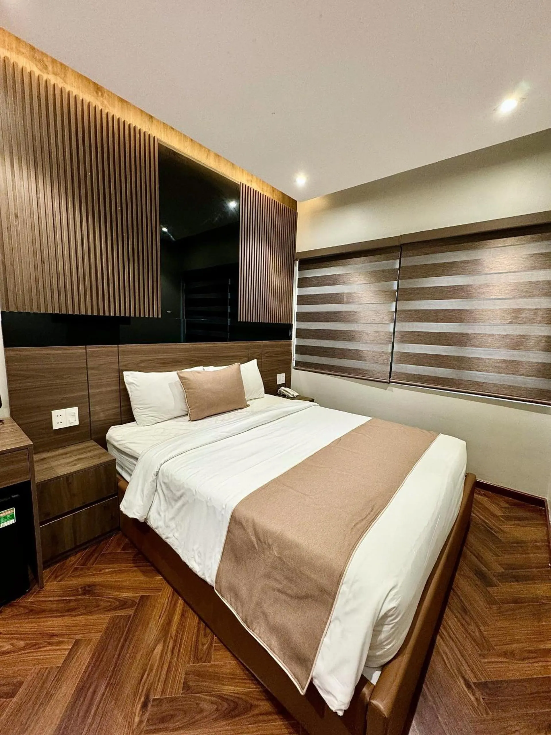Bed in Hải Long Hotel 2