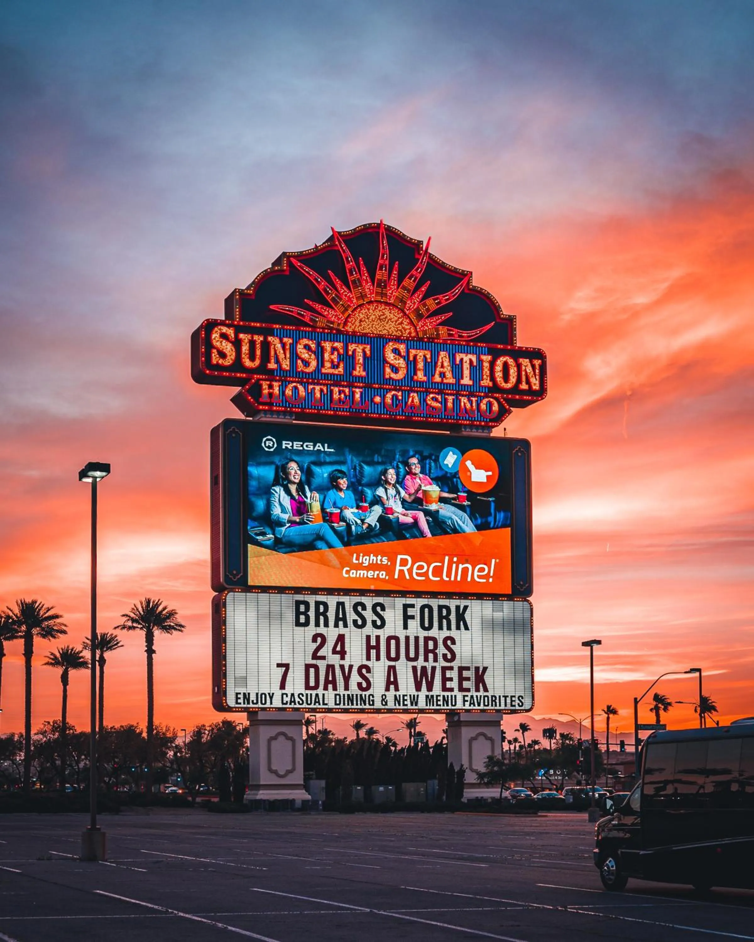 Property logo or sign in Sunset Station Hotel & Casino