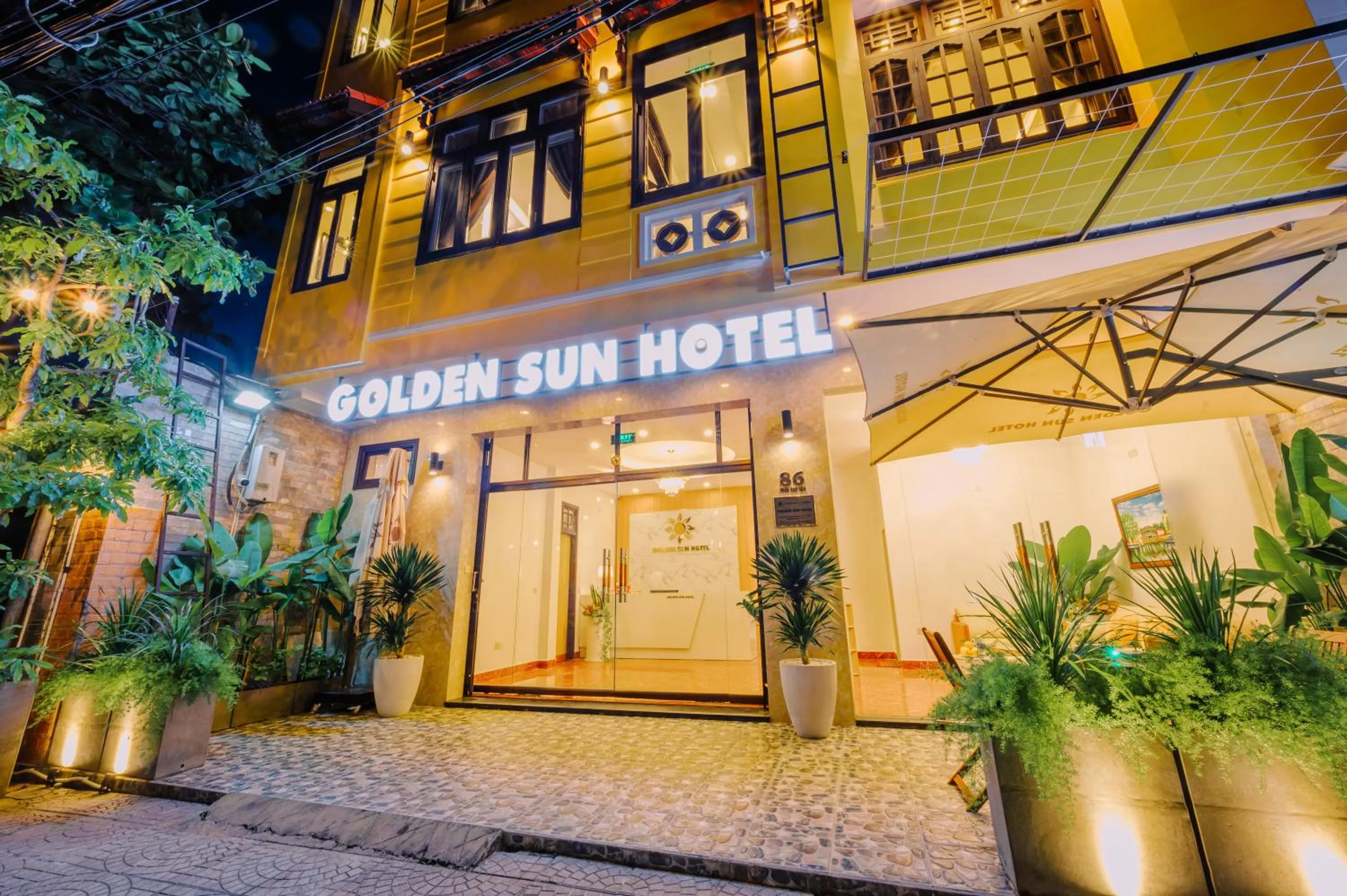 Property building in Golden Sun Hotel Hoi An