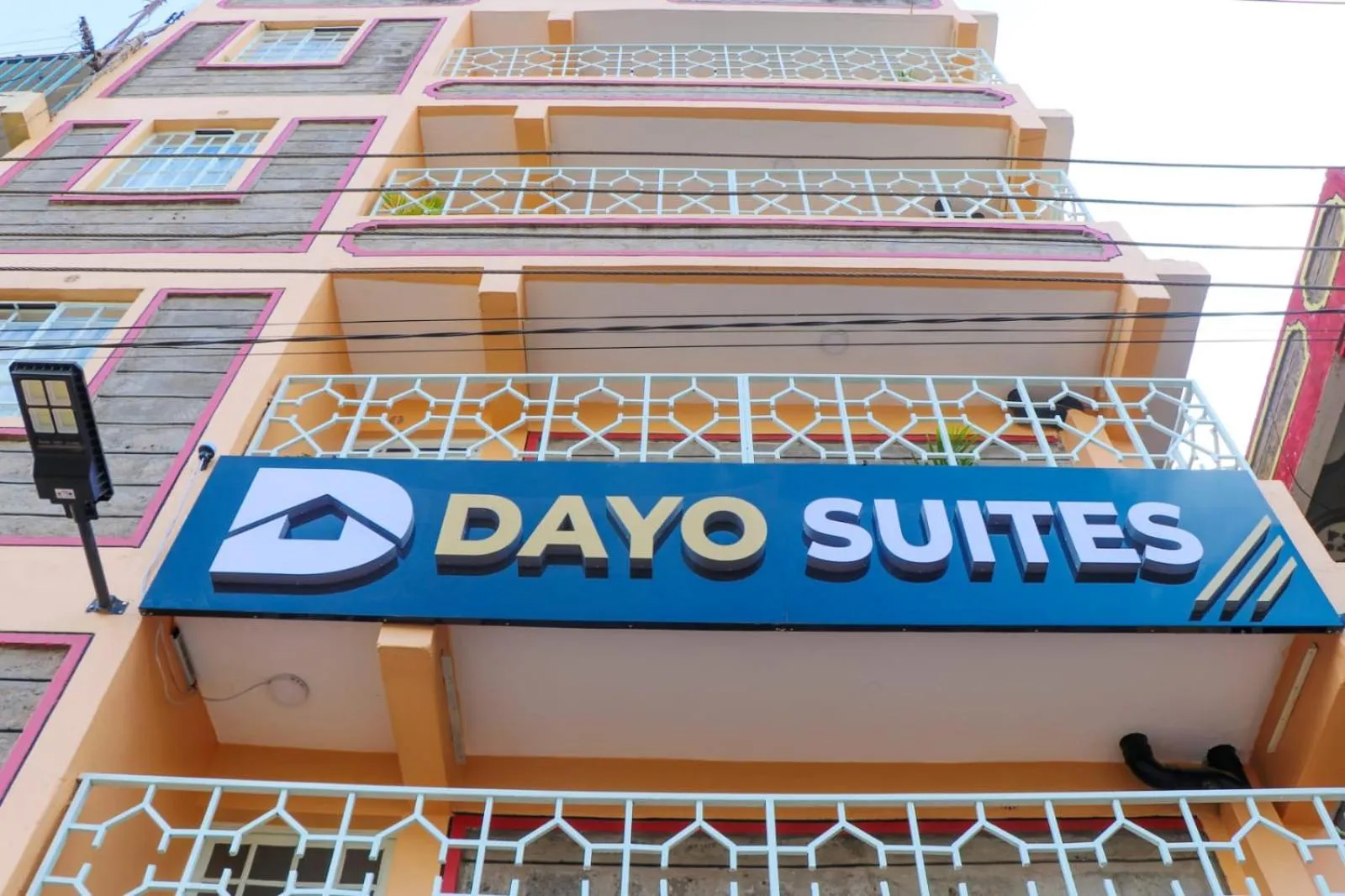 Property building in Dayo Suites and Hotel