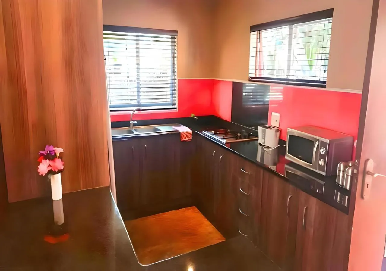 Kitchen or kitchenette in Kzn Park View Guest House