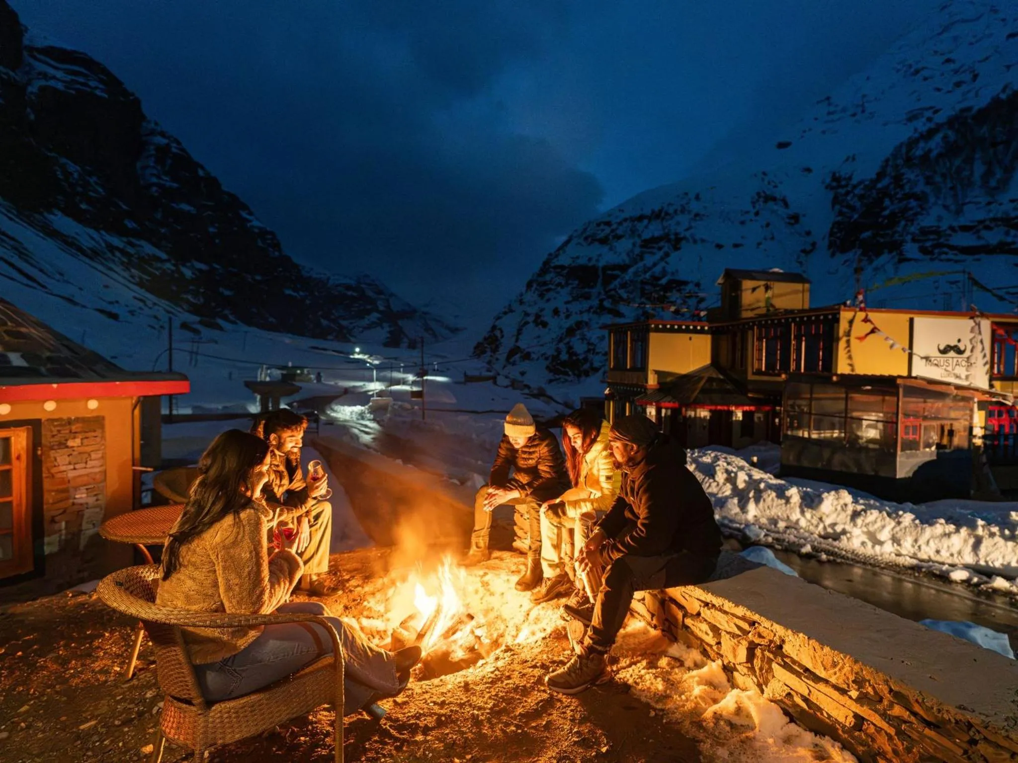 Natural landscape in Moustache Koksar Luxuria, Sissu