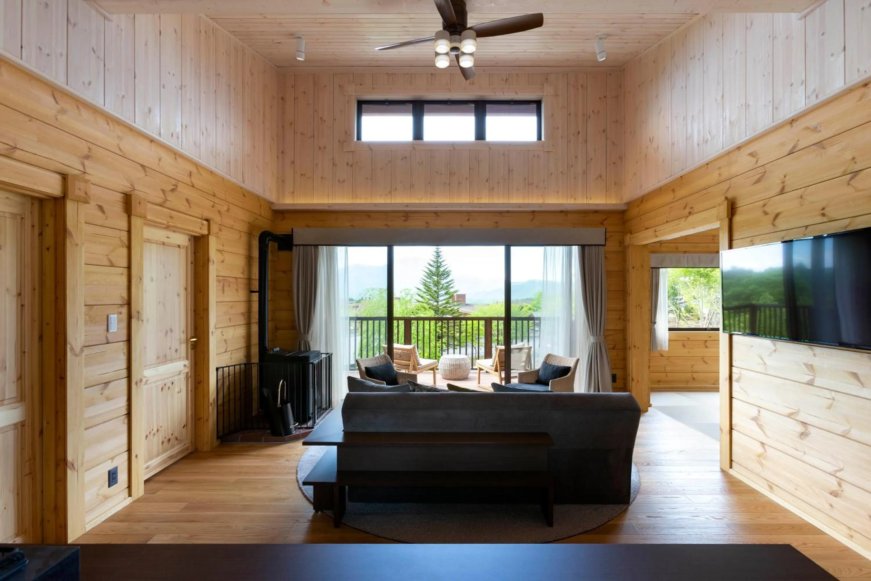 Living room in Karuizawa Asama Prince Hotel