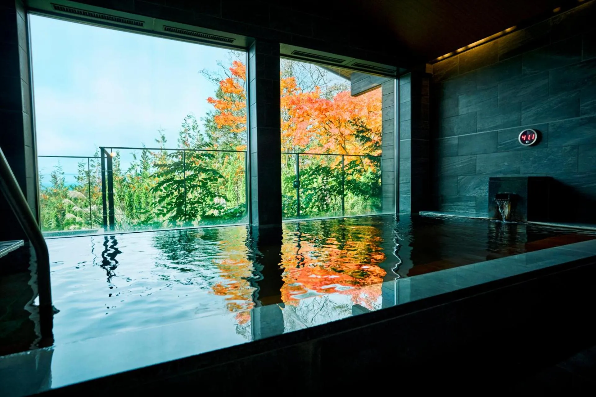 Hot Spring Bath in Karuizawa Asama Prince Hotel