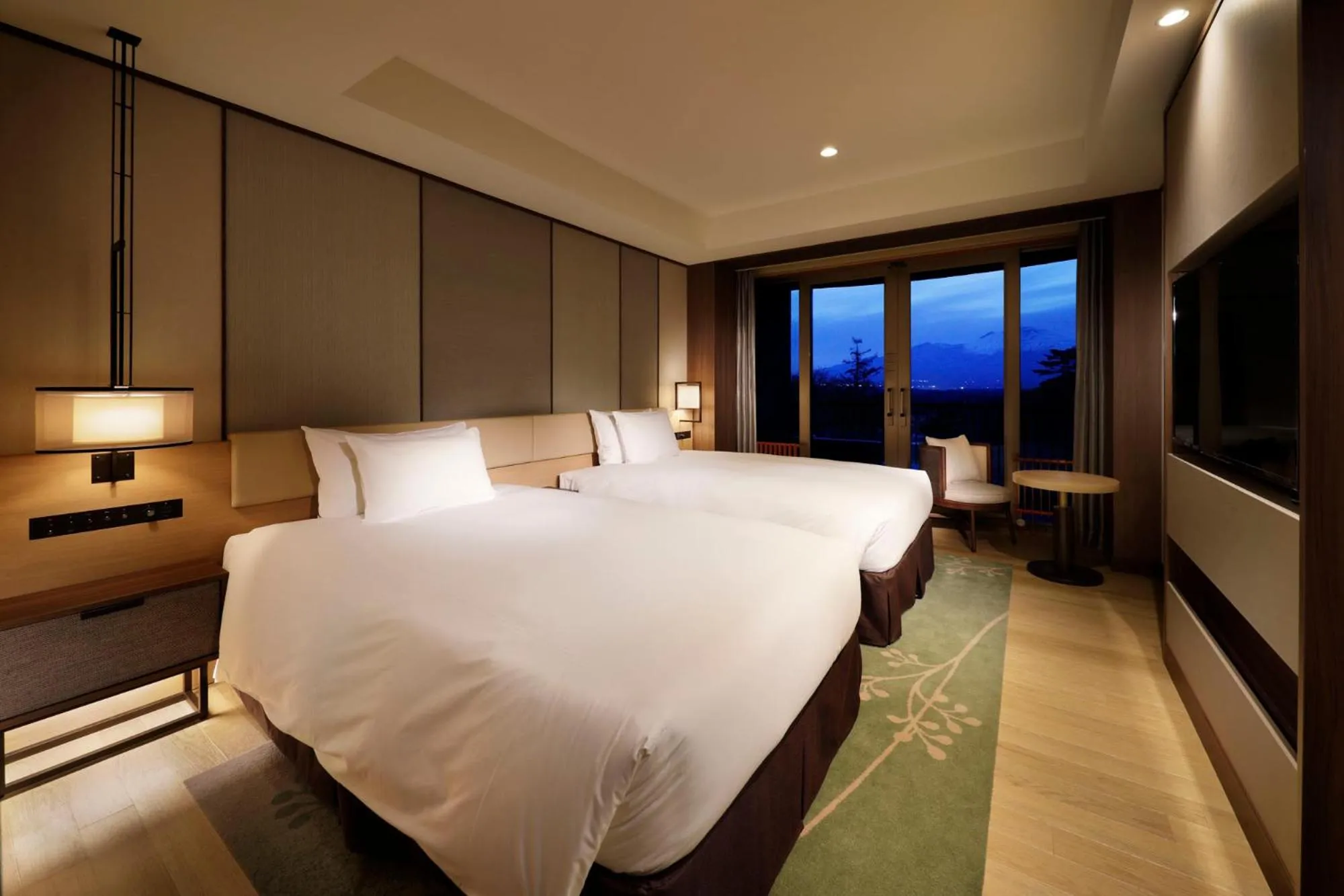 Bedroom, Bed in Karuizawa Asama Prince Hotel