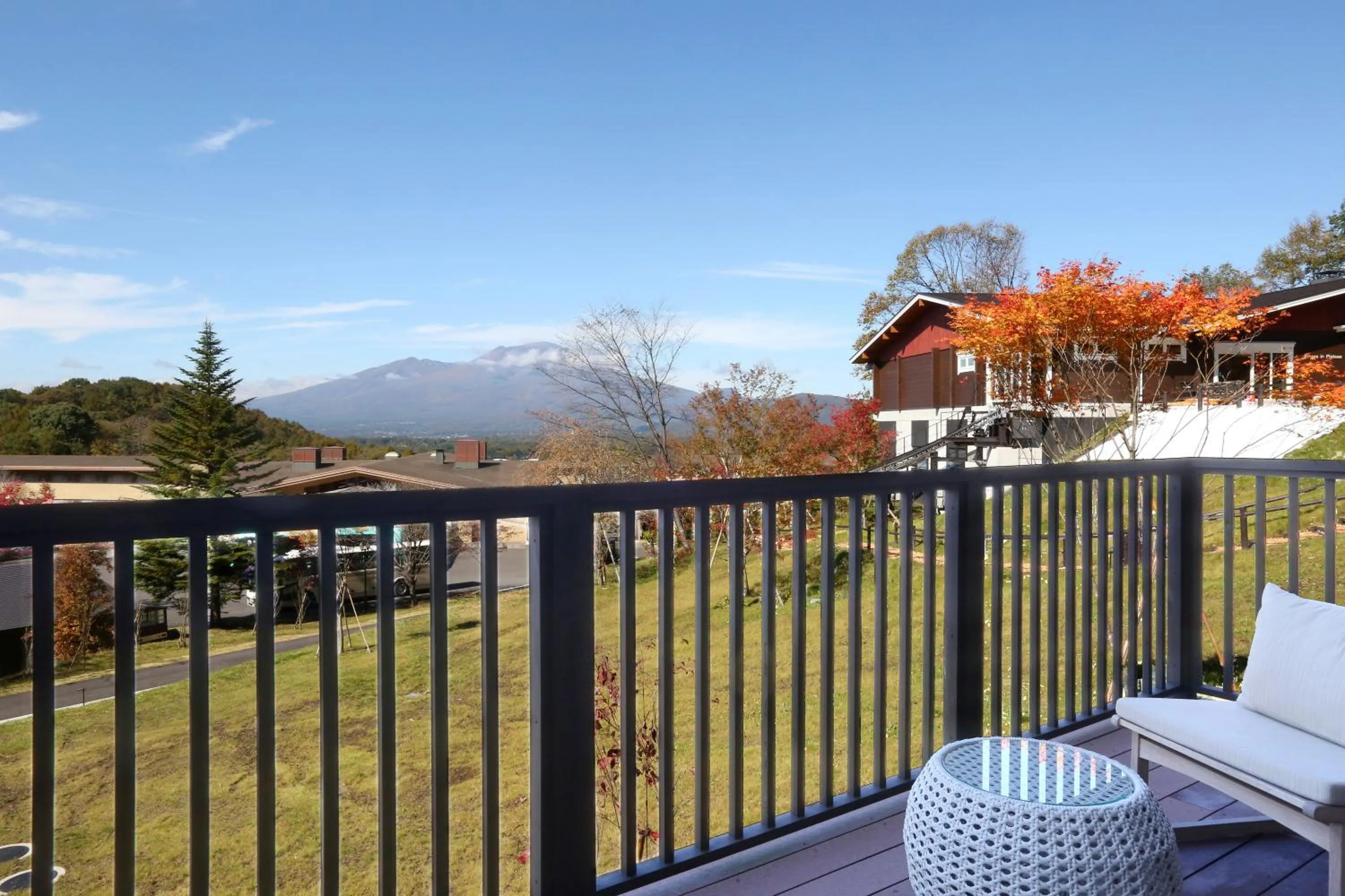 Balcony/Terrace in Karuizawa Asama Prince Hotel
