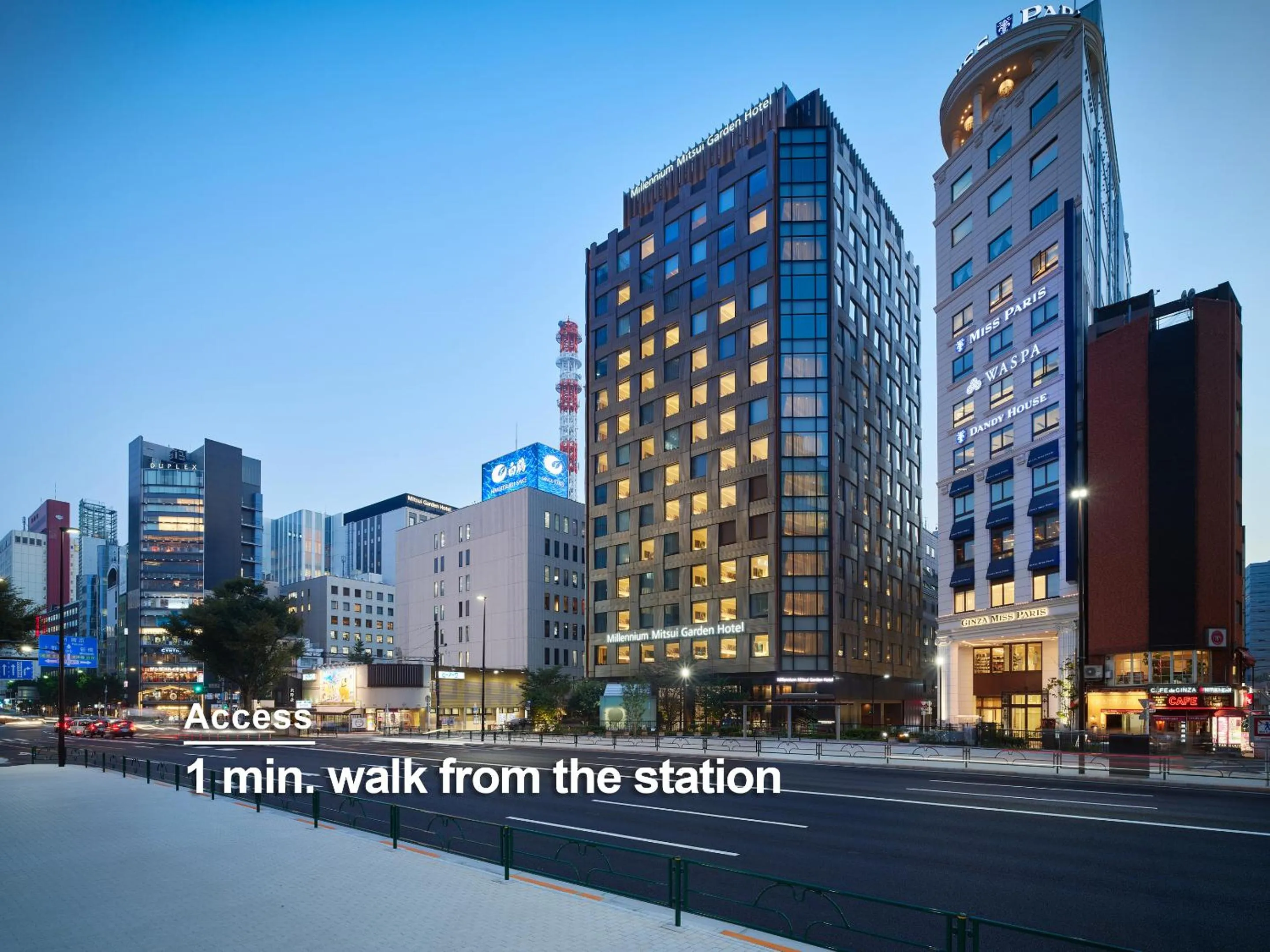 Property building in Millennium Mitsui Garden Hotel Tokyo - Ginza