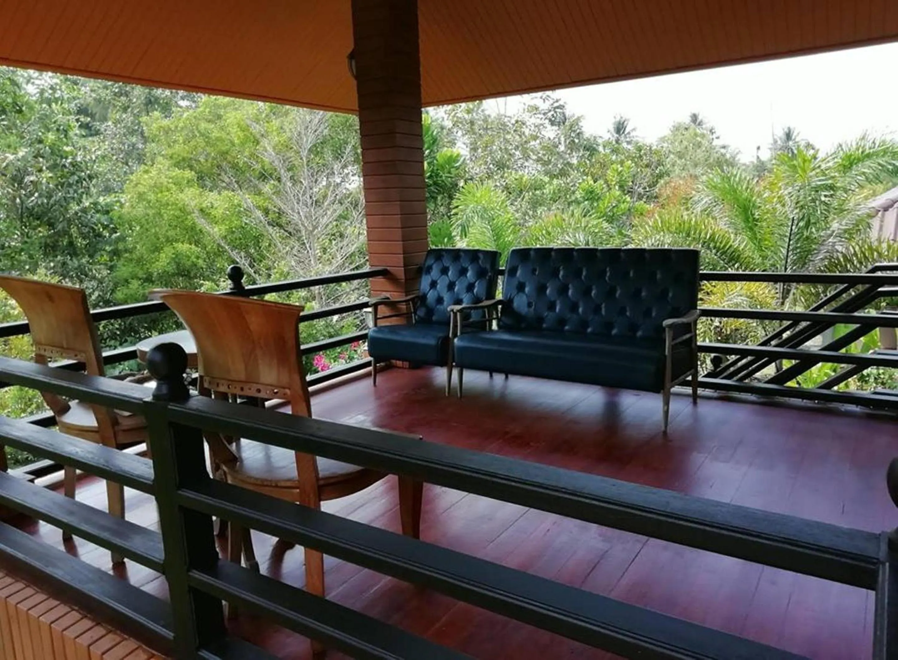 Balcony/Terrace in Lanta Wanida Resort