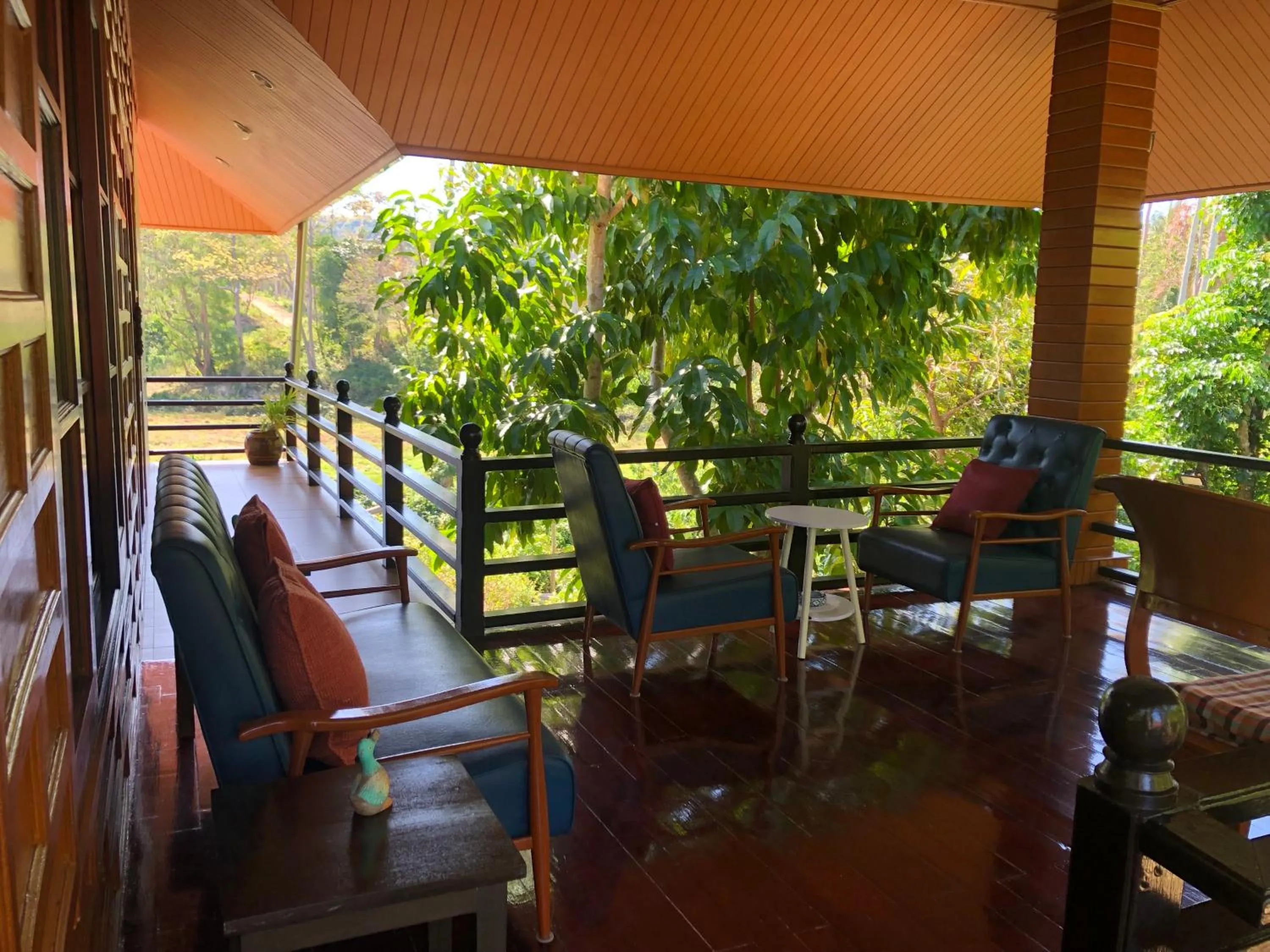 Balcony/Terrace in Lanta Wanida Resort