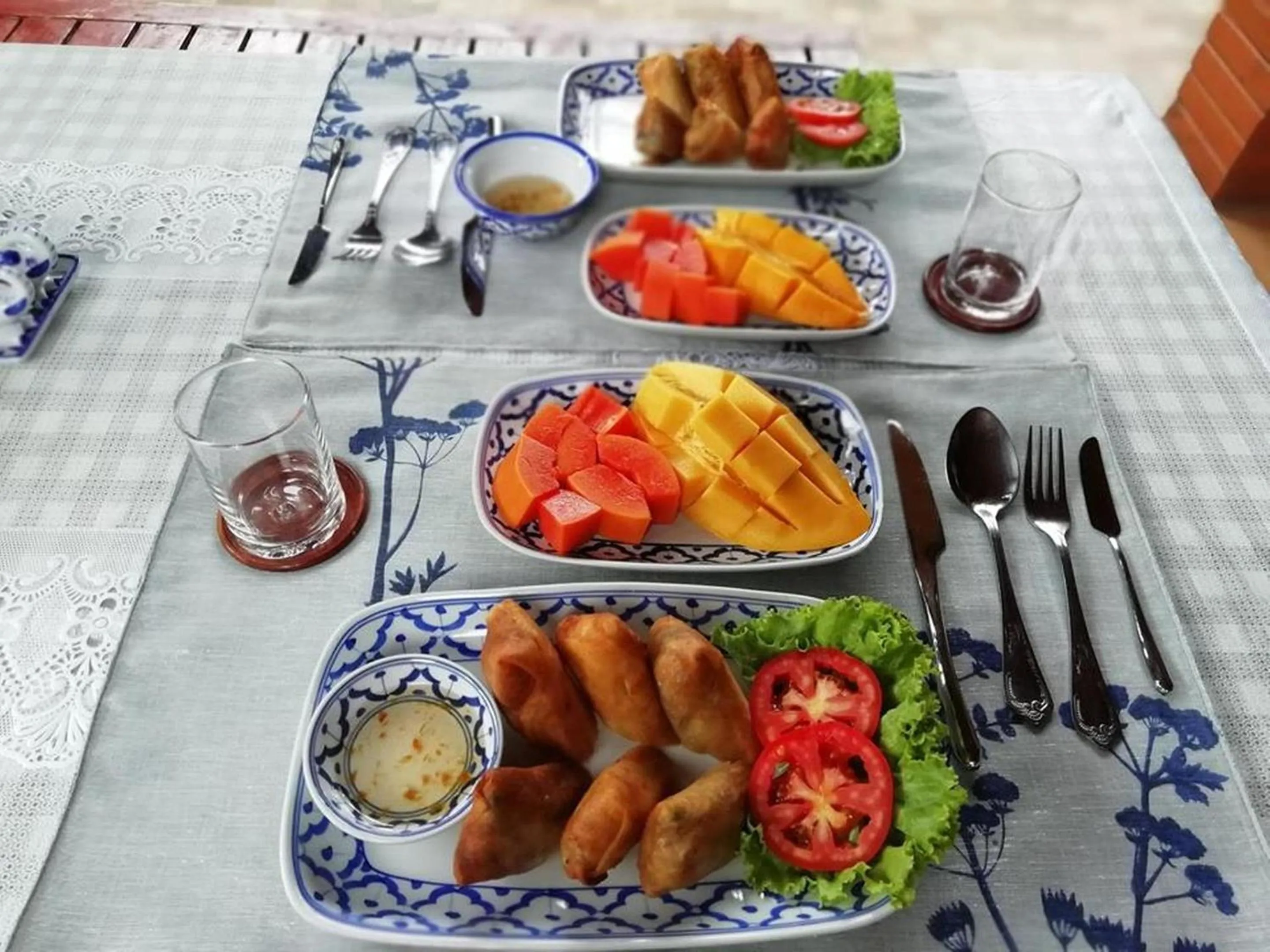 Breakfast in Lanta Wanida Resort