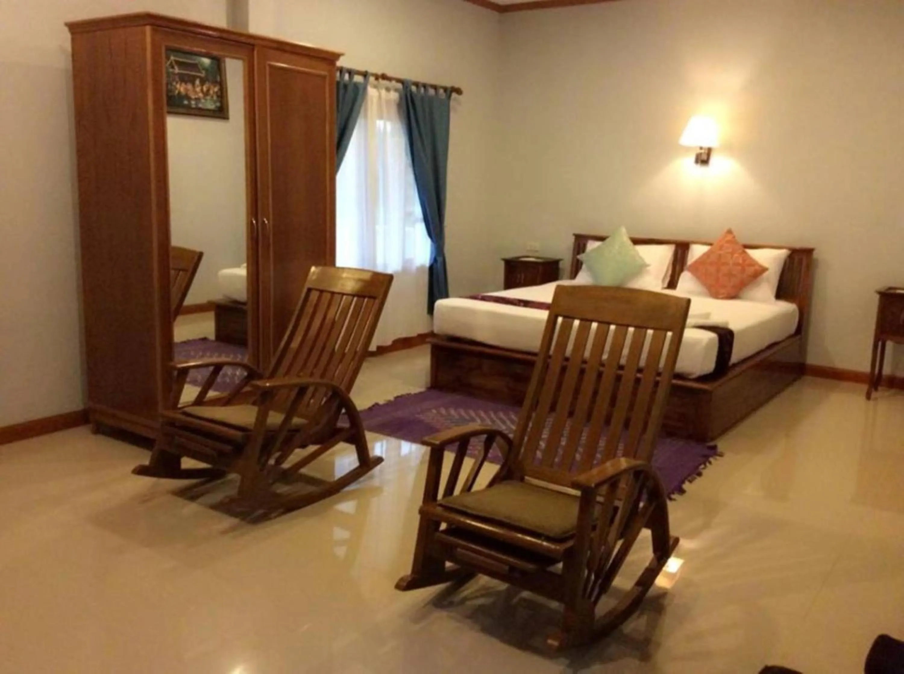 Bed in Lanta Wanida Resort