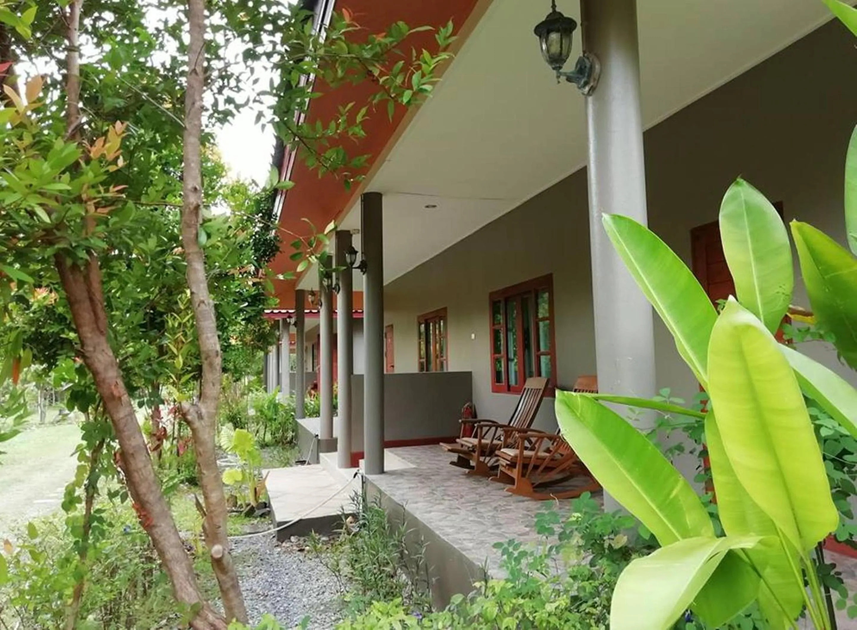 Balcony/Terrace in Lanta Wanida Resort