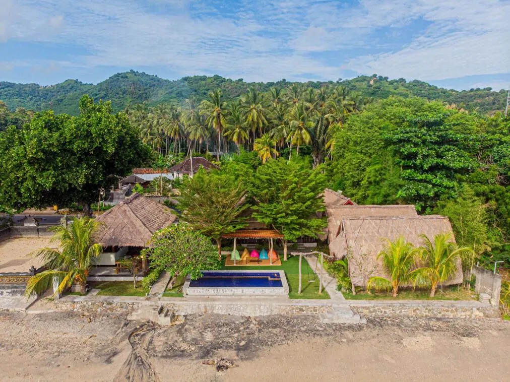 Natural landscape in Krisna Bungalows and Restaurant