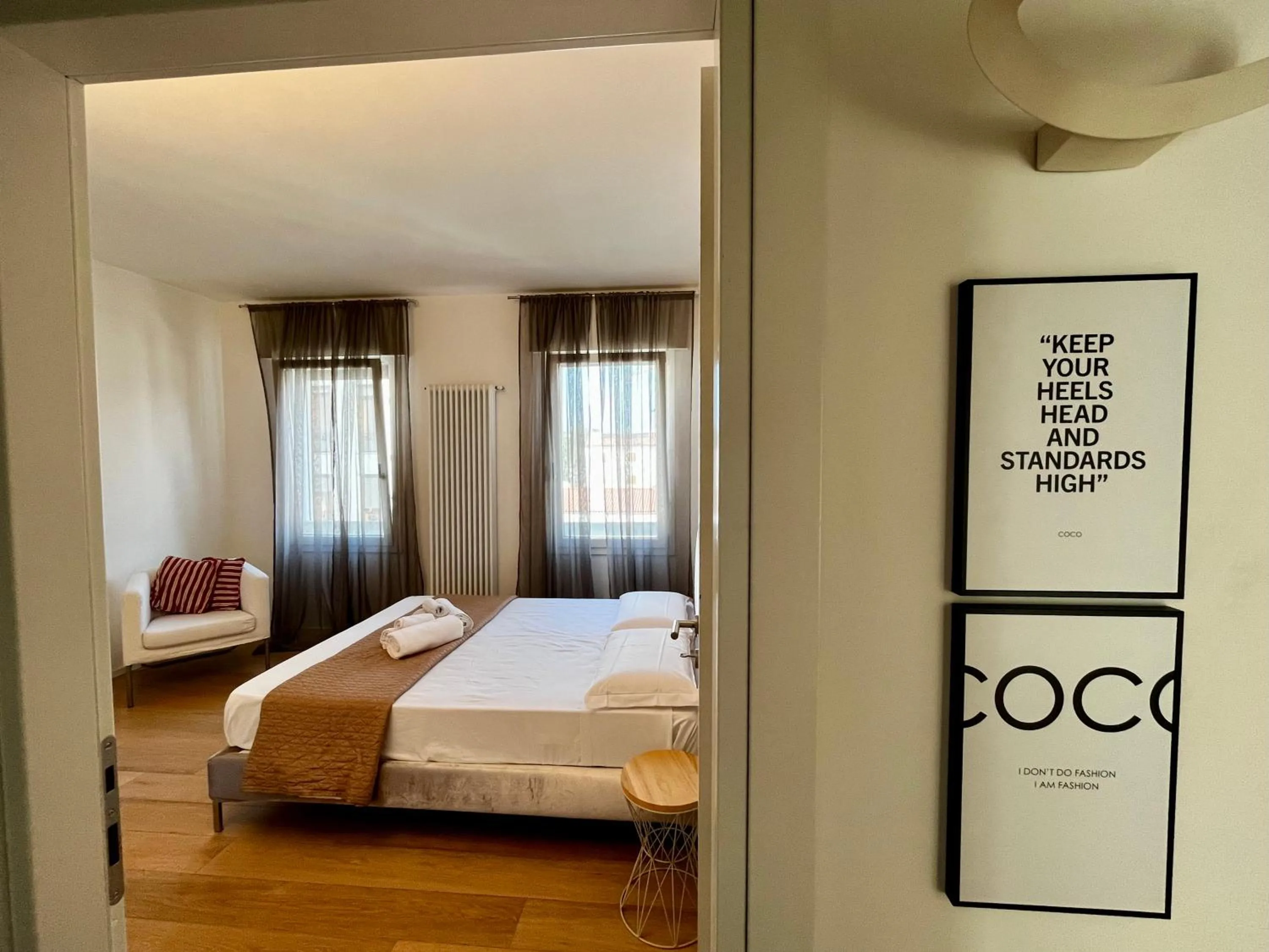 Bedroom, Bed in Appartamento Fusinato - Relax in centro