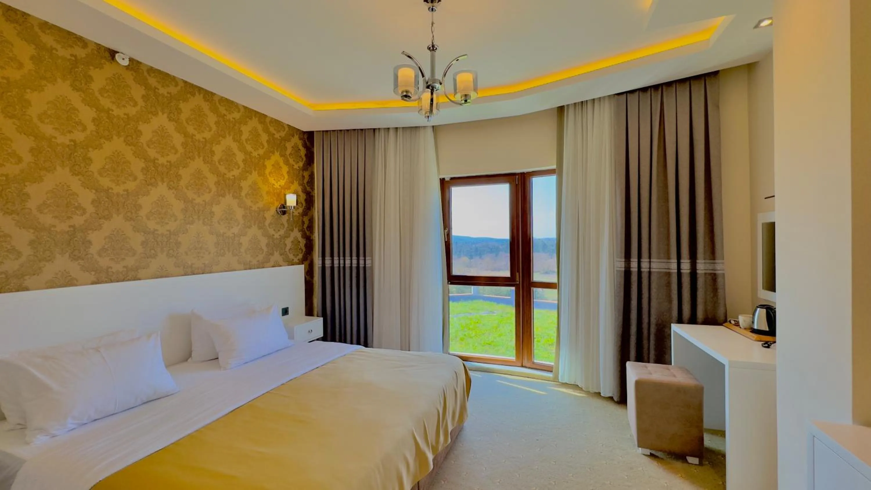 Bed in Green Roof Boutique Hotel & SPA Istanbul Airport