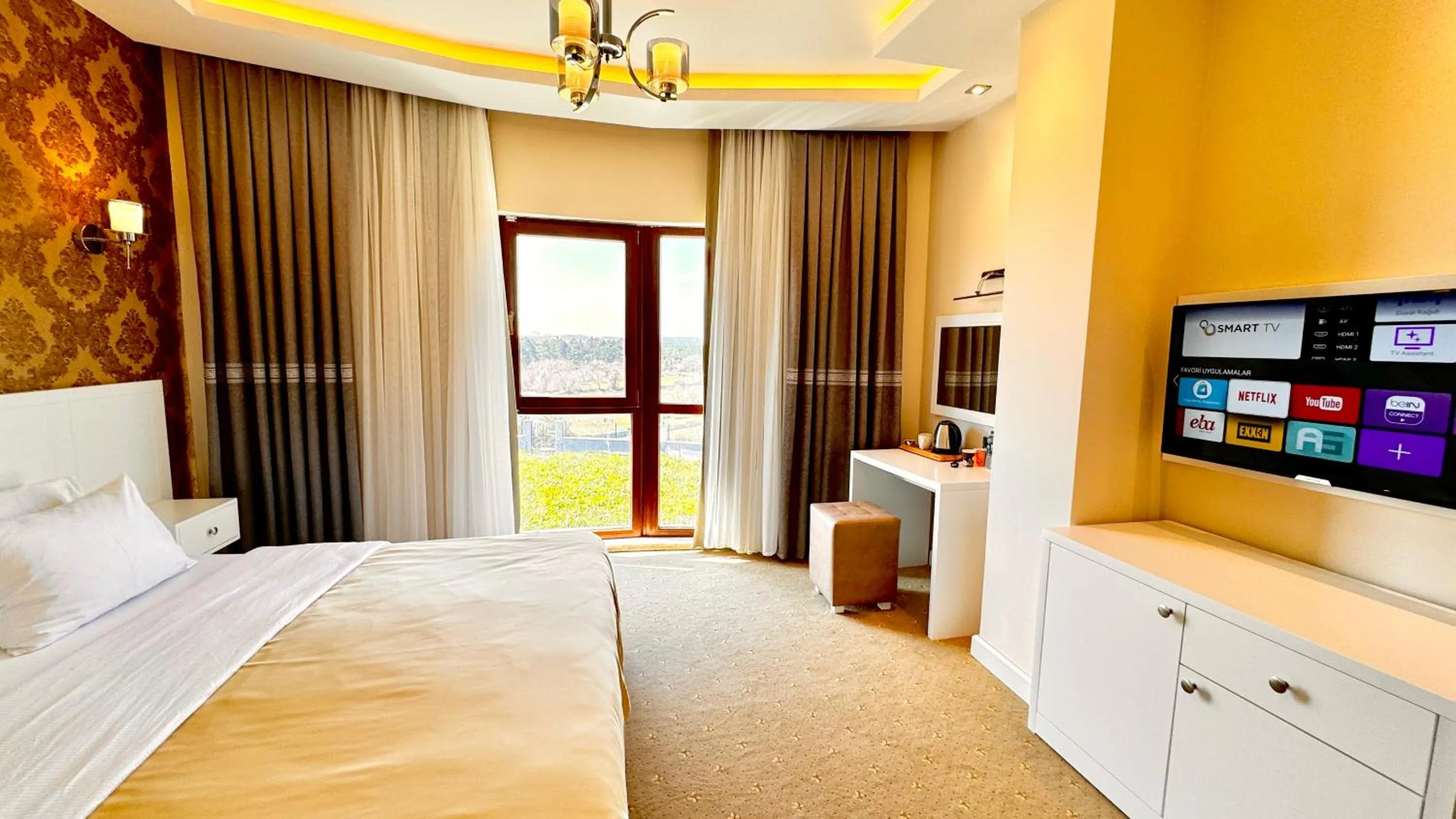 Bed in Green Roof Boutique Hotel & SPA Istanbul Airport