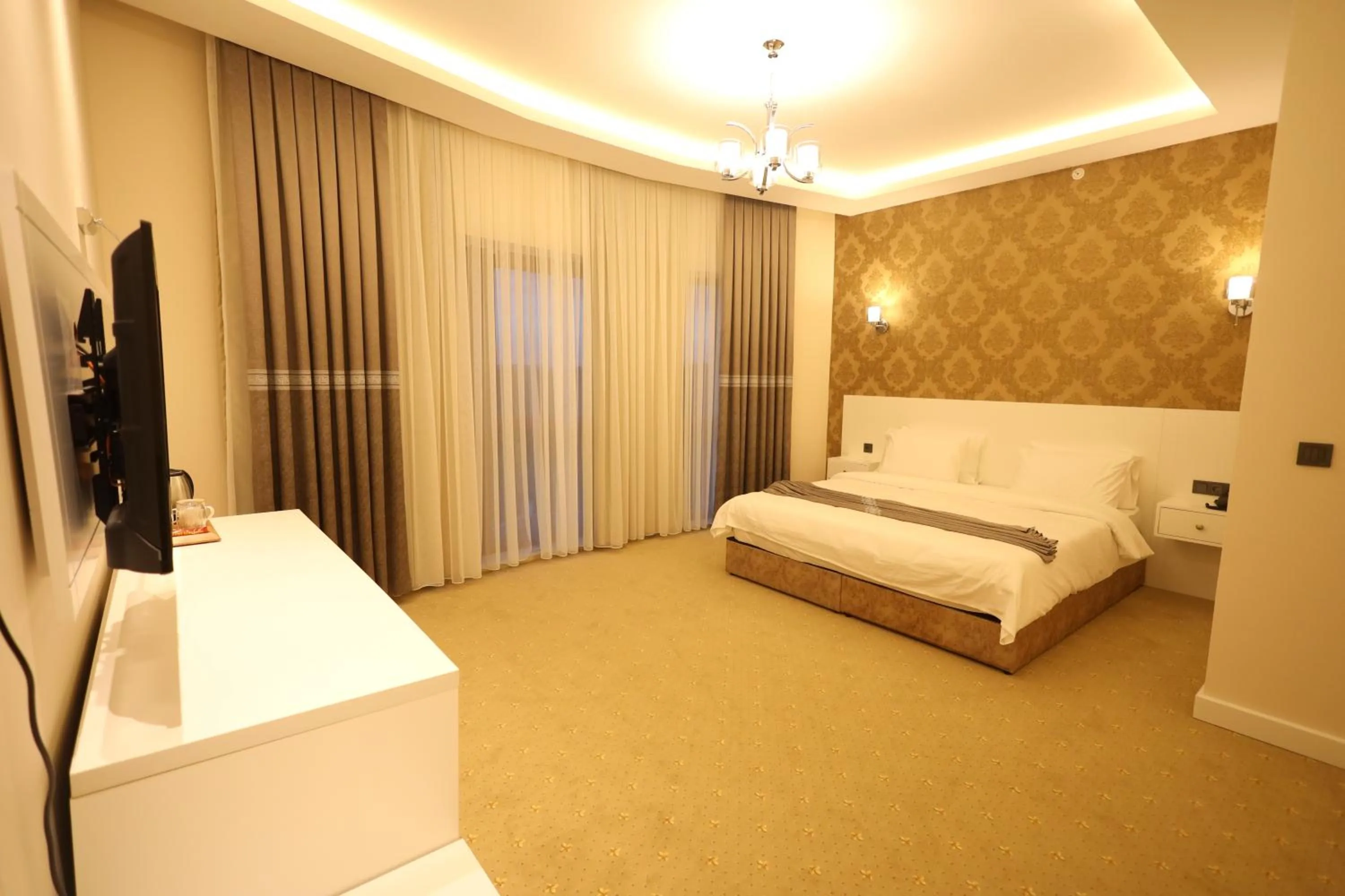 Bed in Green Roof Boutique Hotel & SPA Istanbul Airport