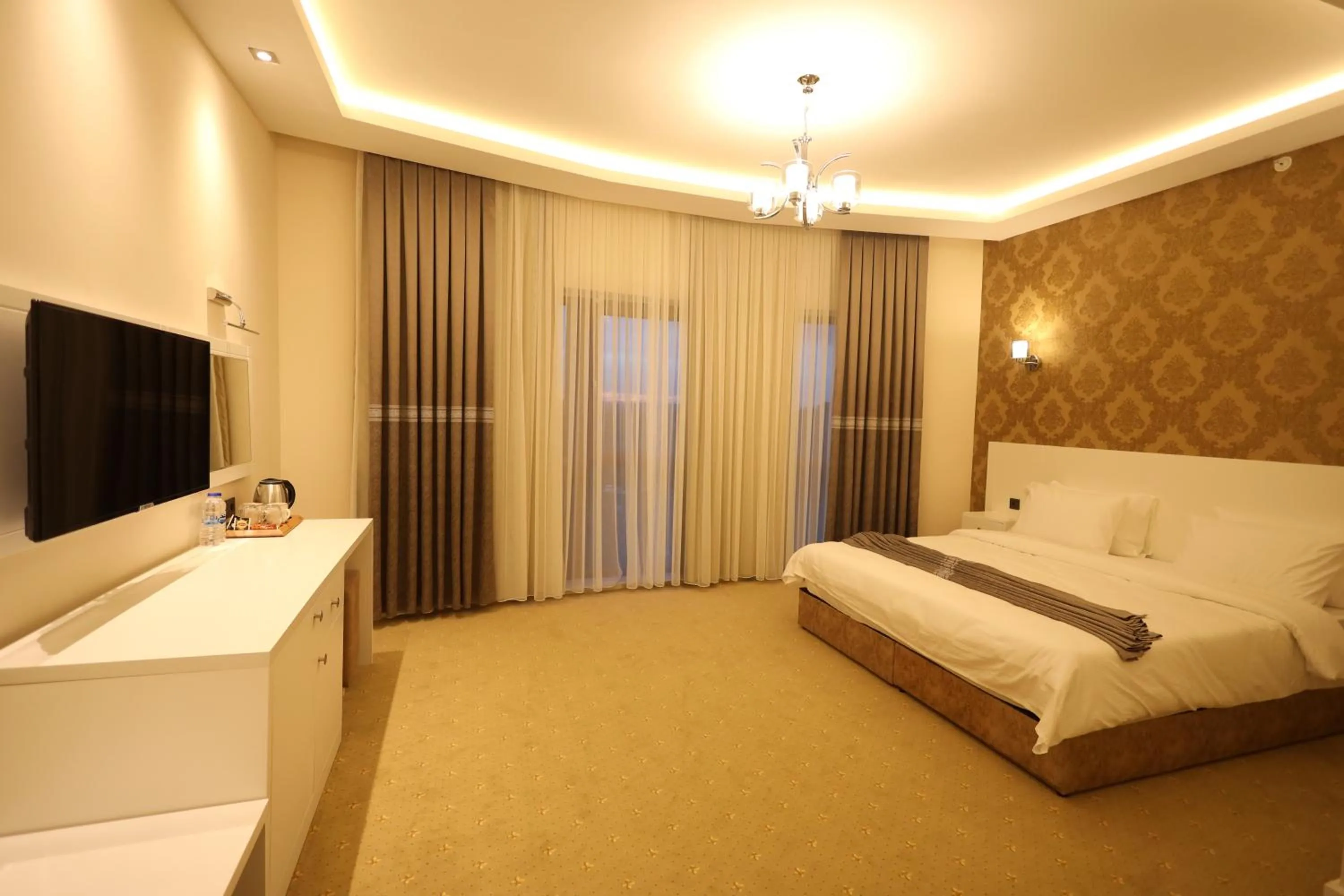 Bed in Green Roof Boutique Hotel & SPA Istanbul Airport