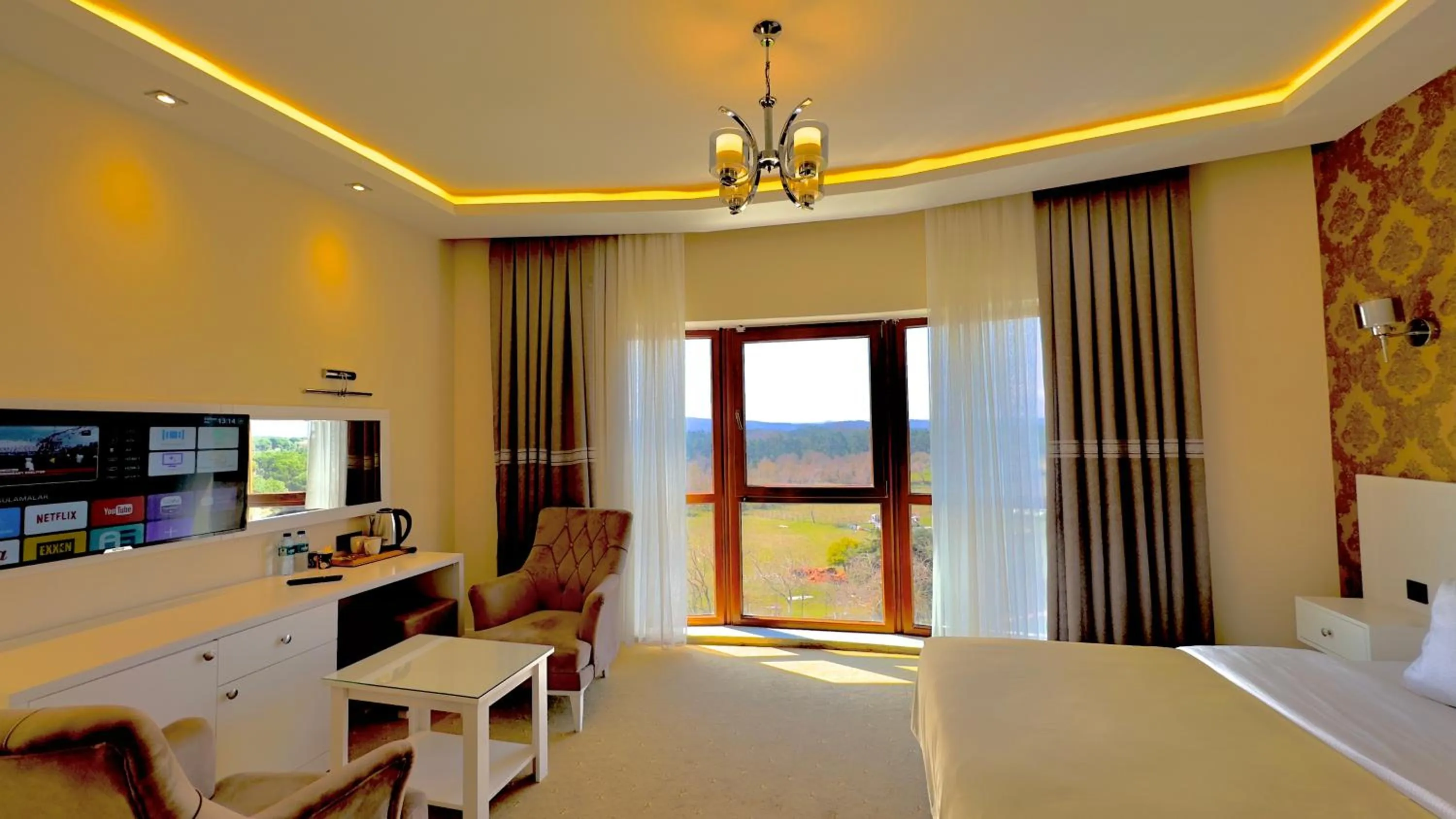 Bed in Green Roof Boutique Hotel & SPA Istanbul Airport