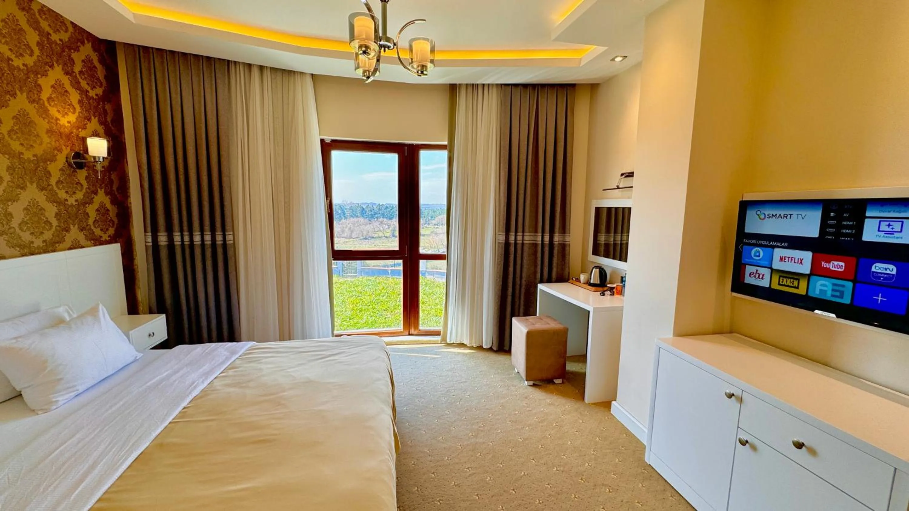 Bed in Green Roof Boutique Hotel & SPA Istanbul Airport