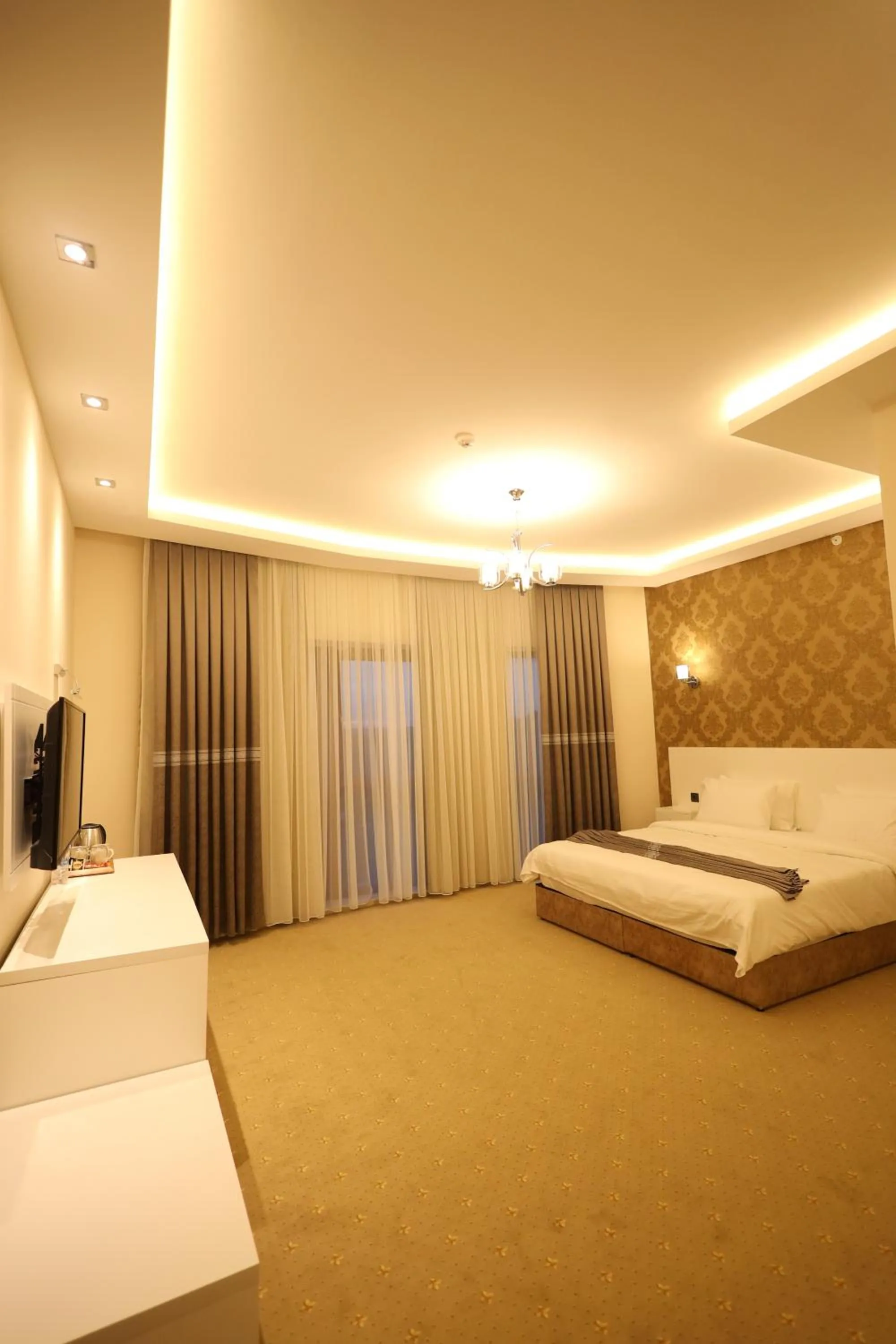 Bed in Green Roof Boutique Hotel & SPA Istanbul Airport