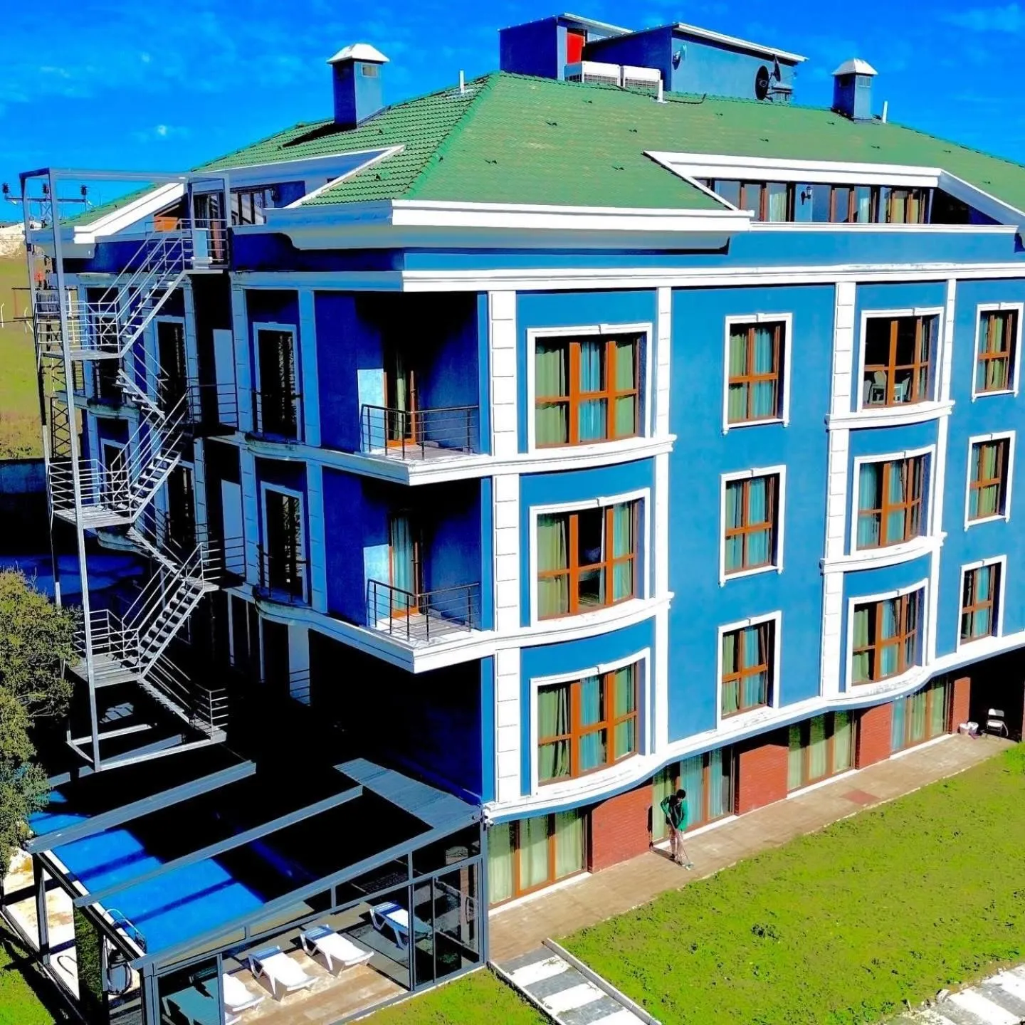 Property building in Green Roof Boutique Hotel & SPA Istanbul Airport