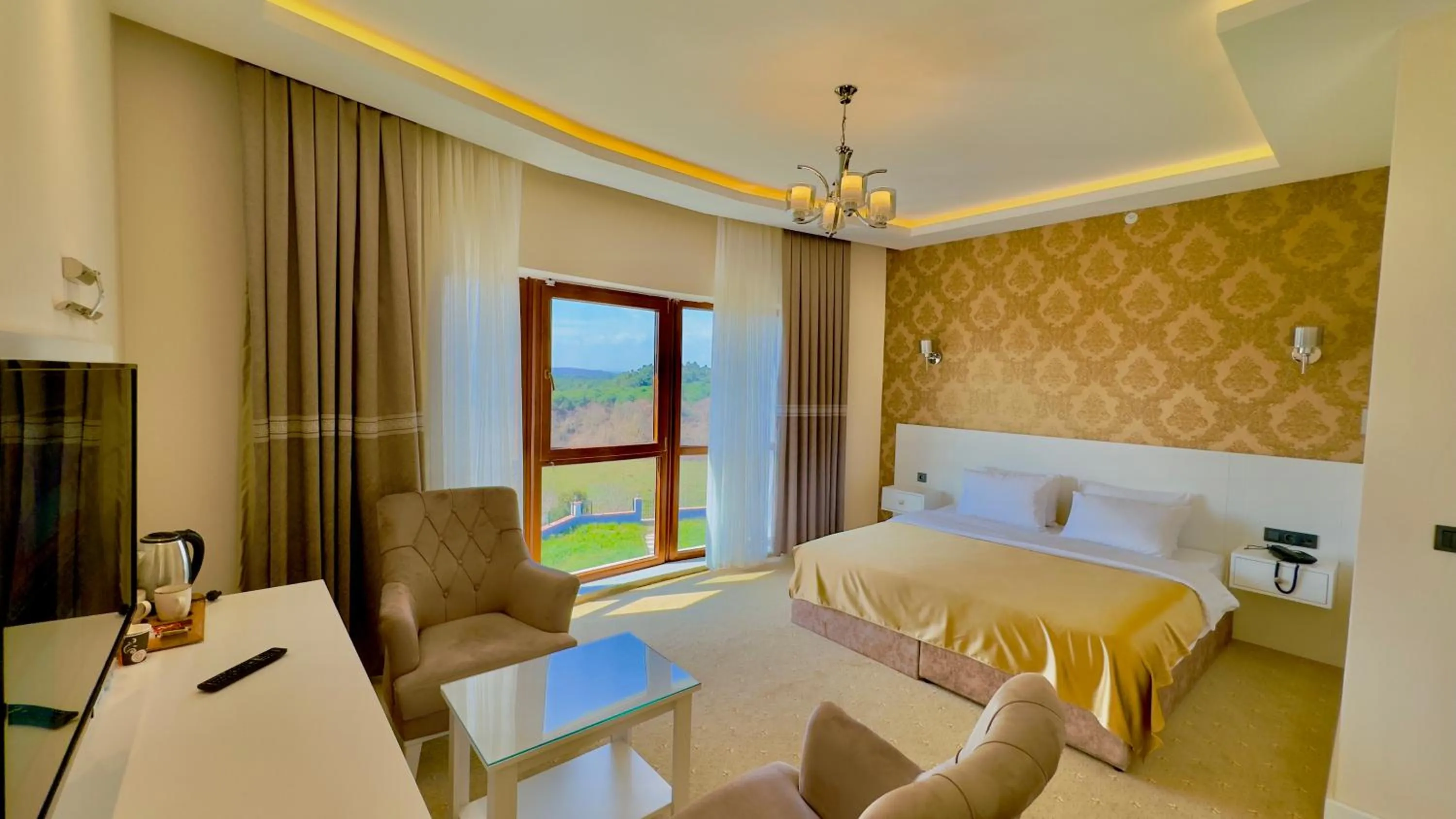 Bed in Green Roof Boutique Hotel & SPA Istanbul Airport