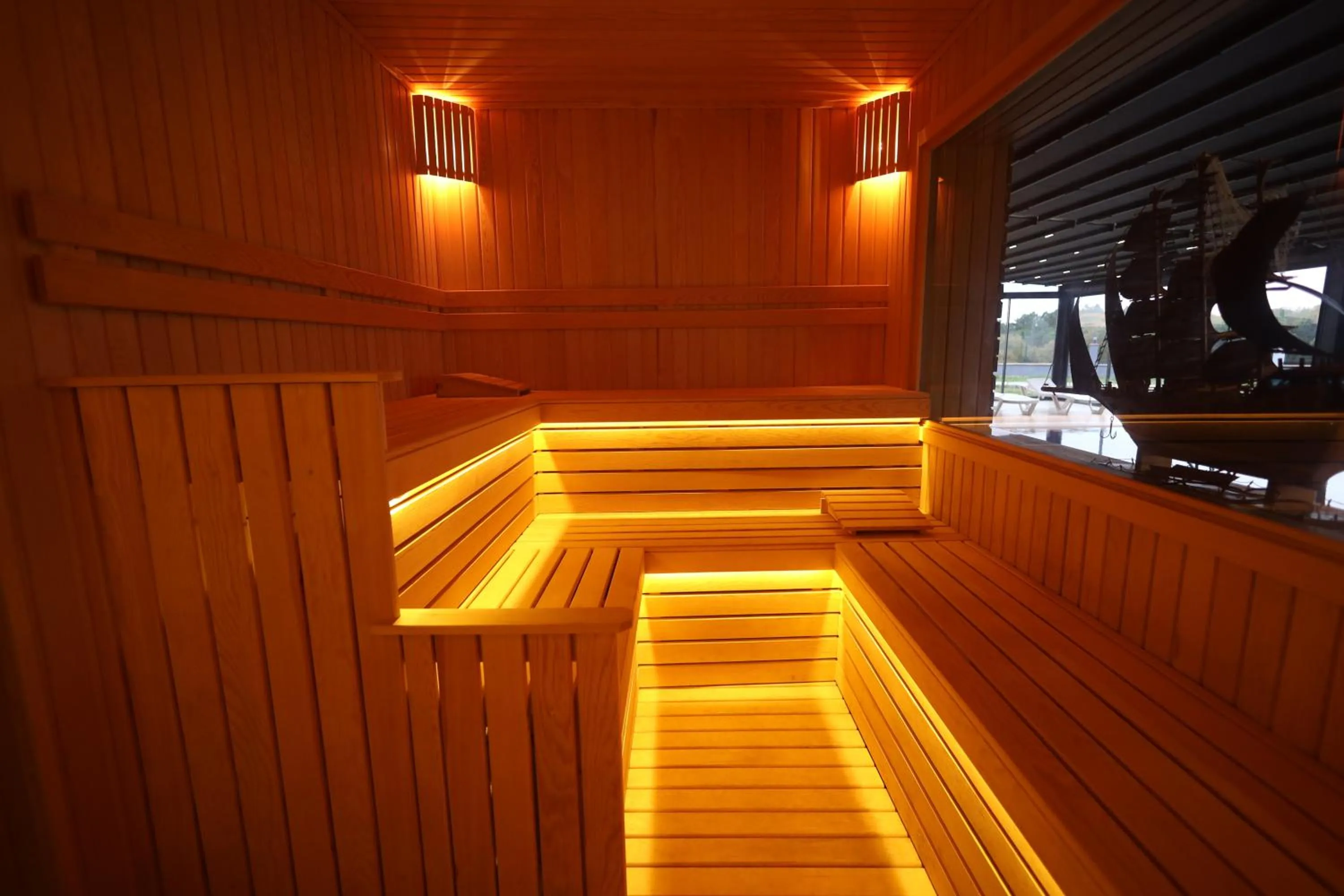 Sauna in Green Roof Boutique Hotel & SPA Istanbul Airport