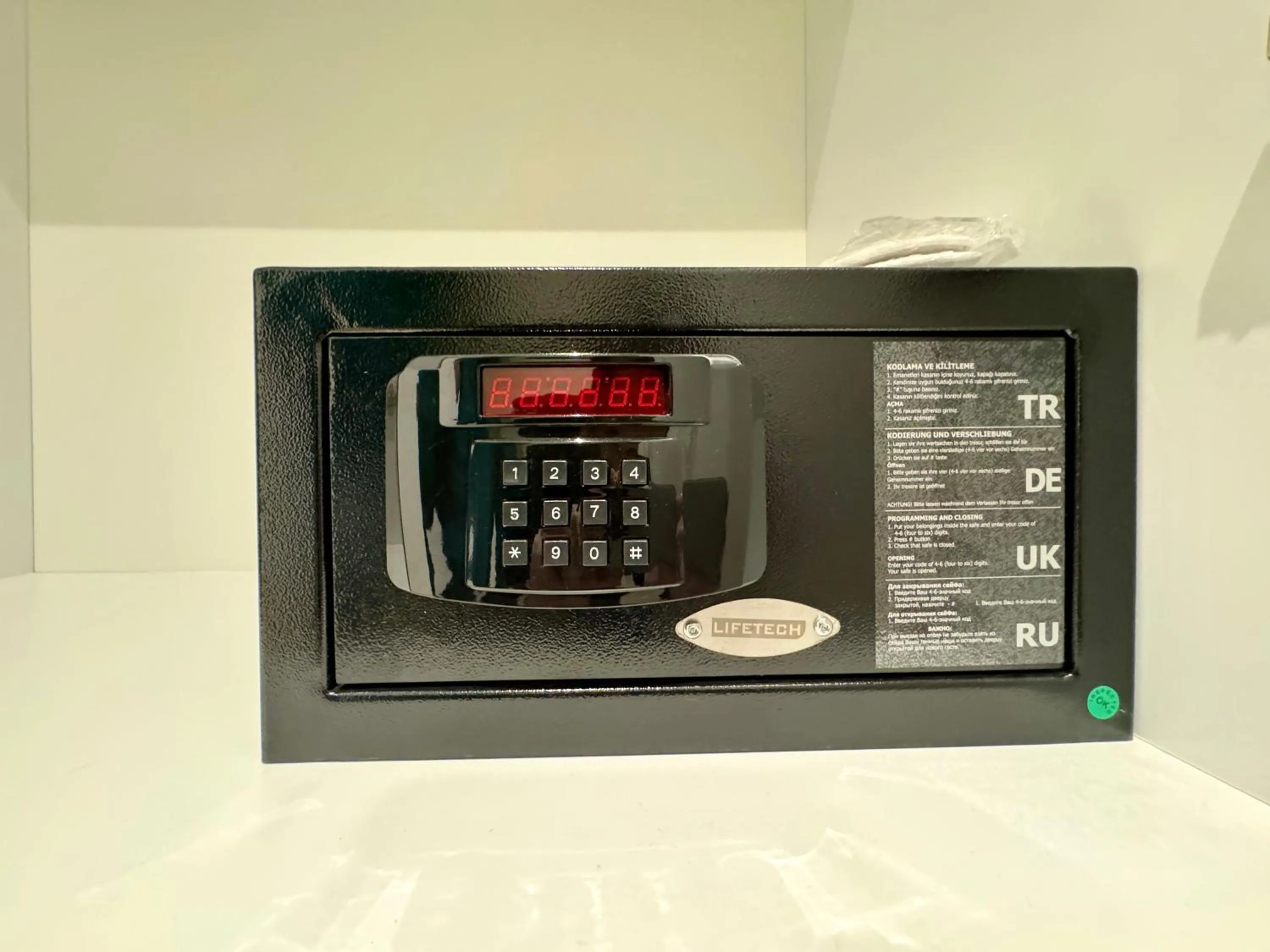 safe in Green Roof Boutique Hotel & SPA Istanbul Airport