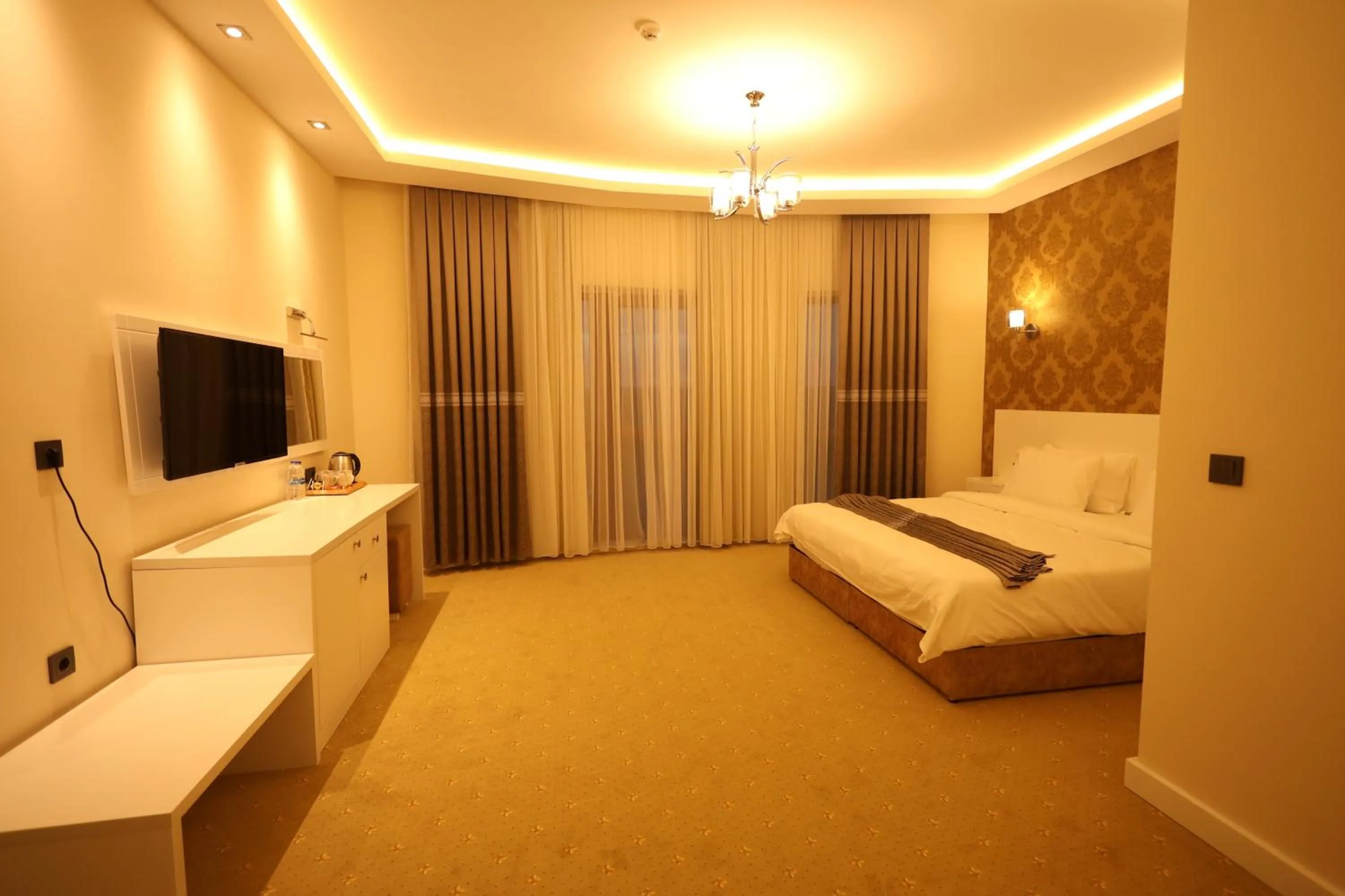 Bed in Green Roof Boutique Hotel & SPA Istanbul Airport