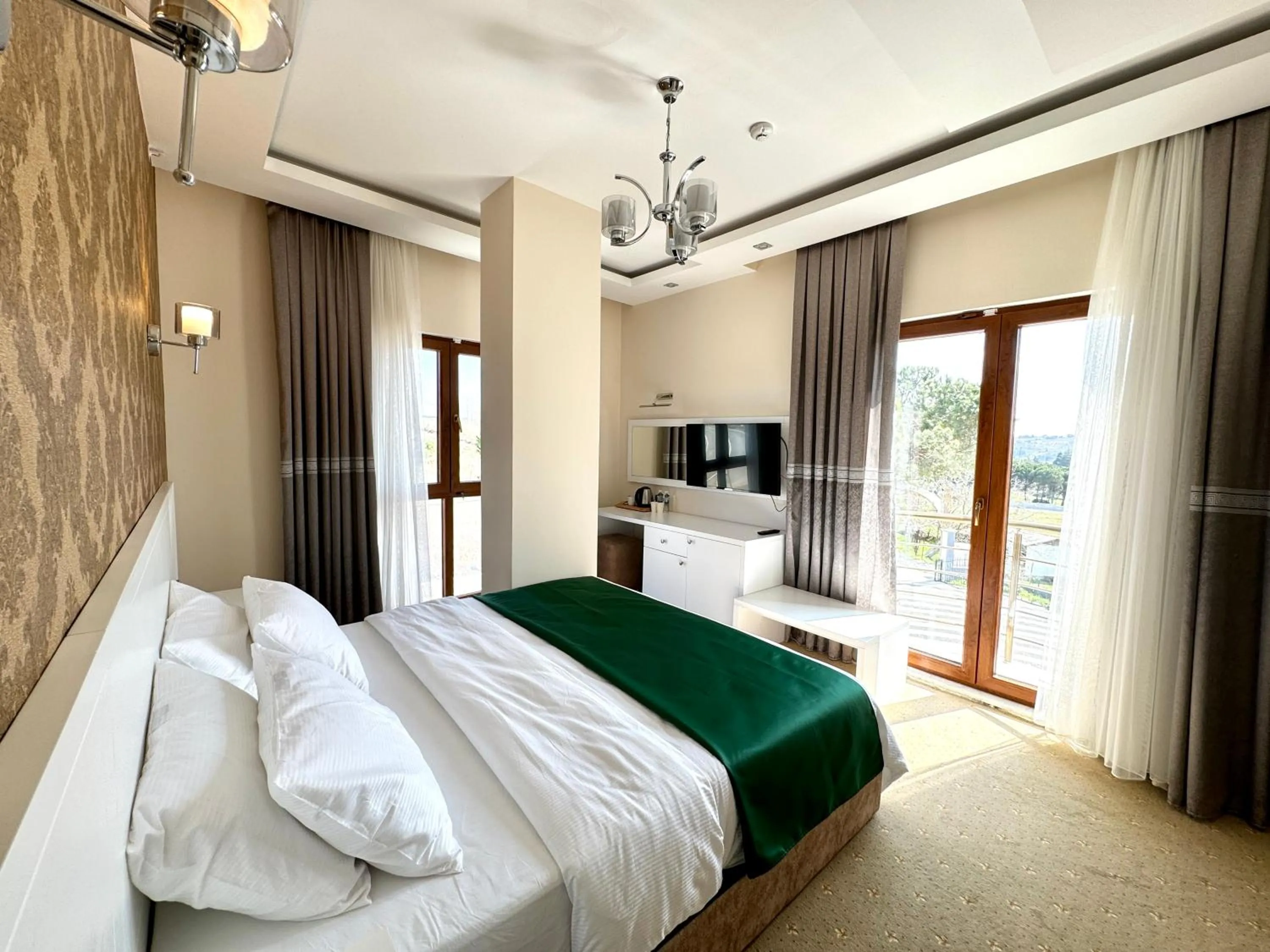 Bed in Green Roof Boutique Hotel & SPA Istanbul Airport