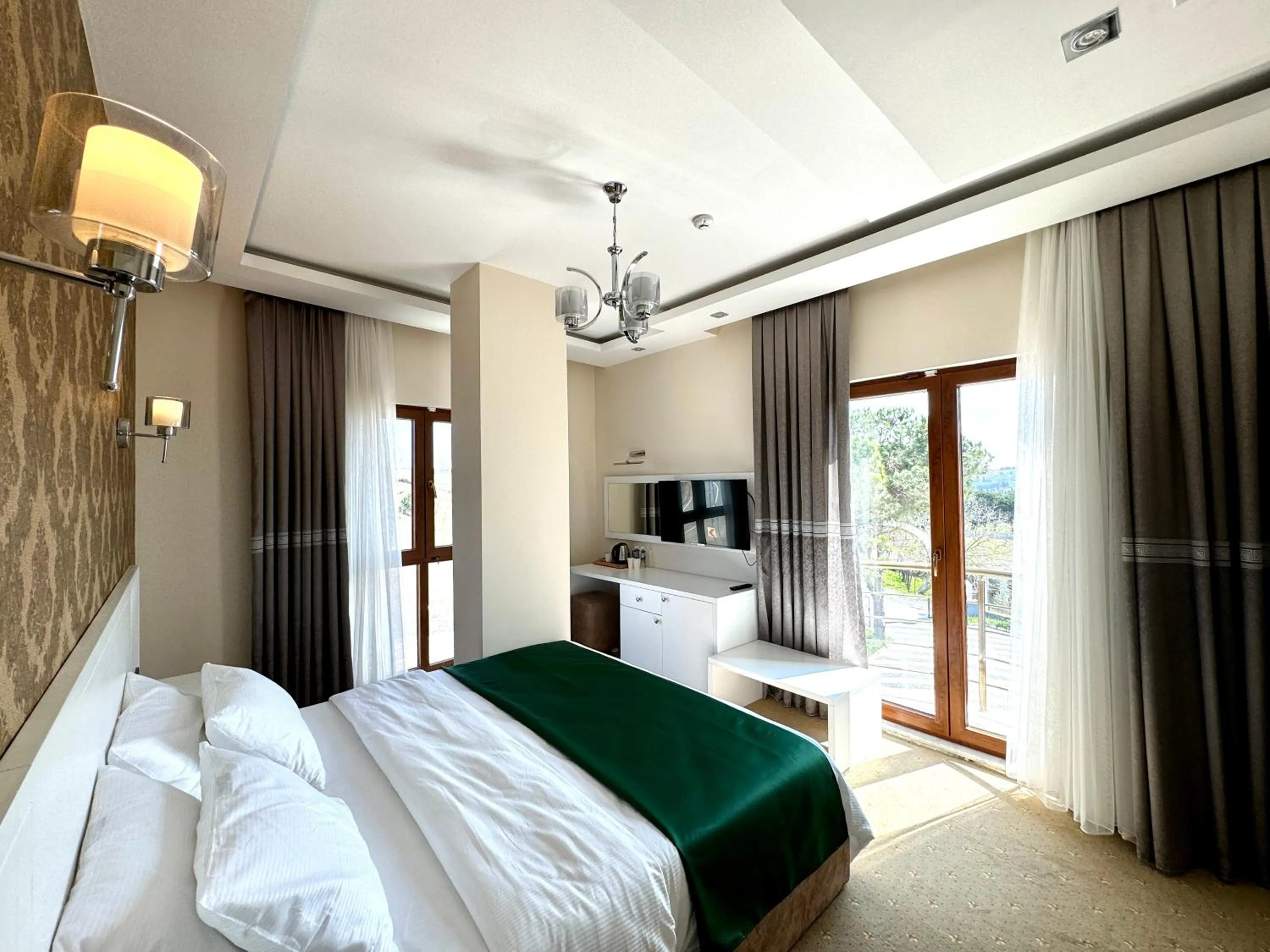 Bed in Green Roof Boutique Hotel & SPA Istanbul Airport