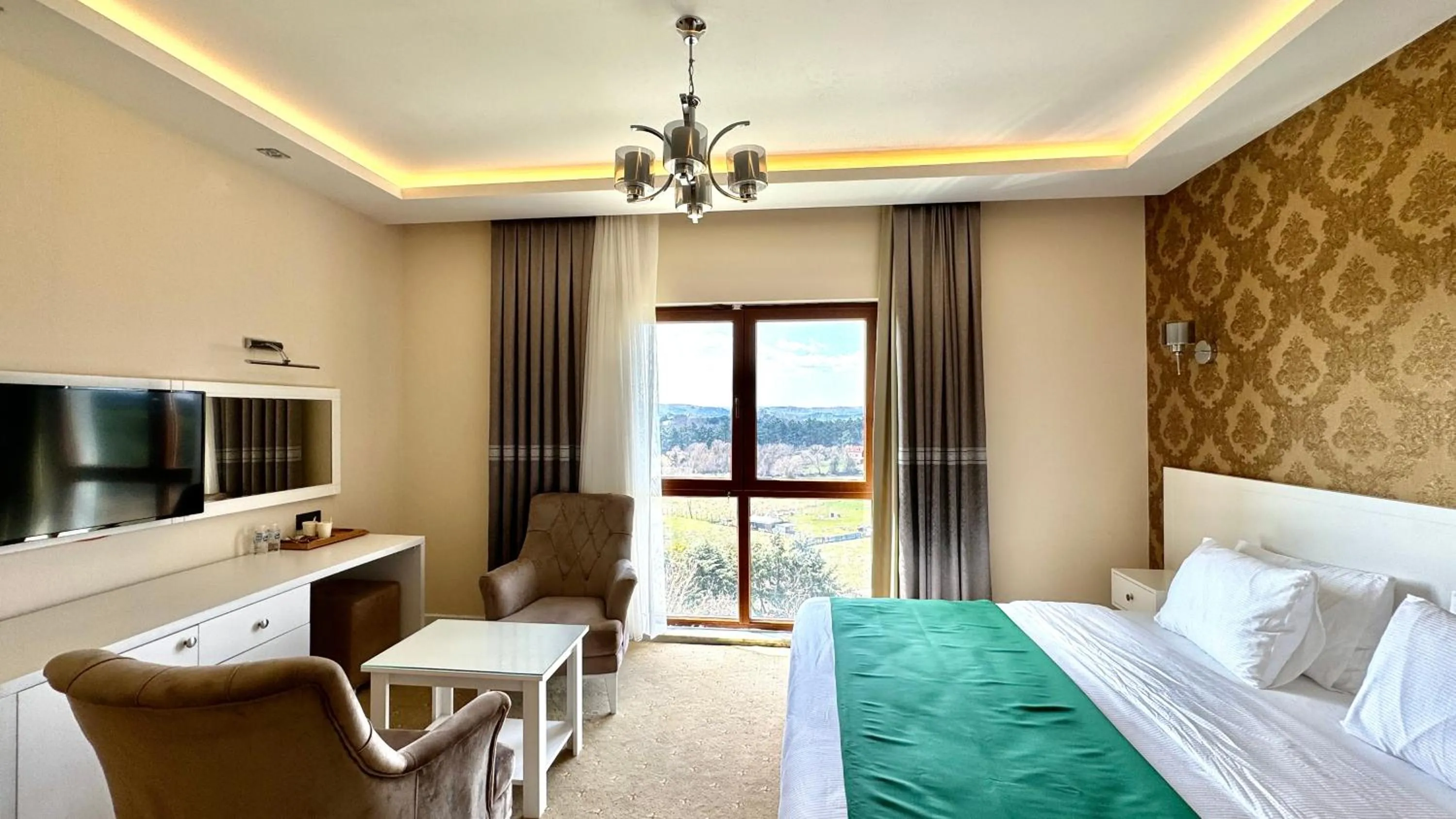 Bed in Green Roof Boutique Hotel & SPA Istanbul Airport
