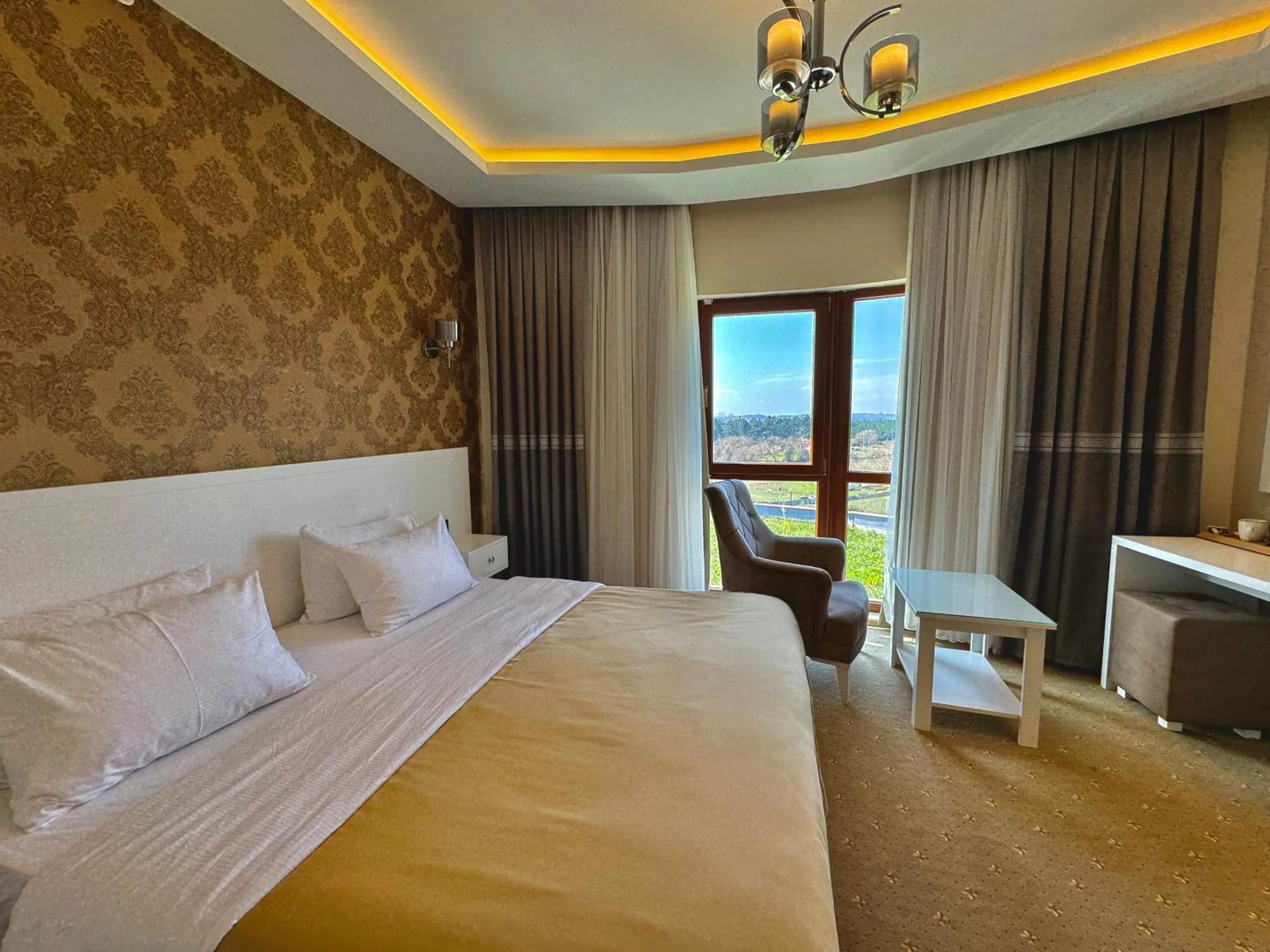 Bed in Green Roof Boutique Hotel & SPA Istanbul Airport