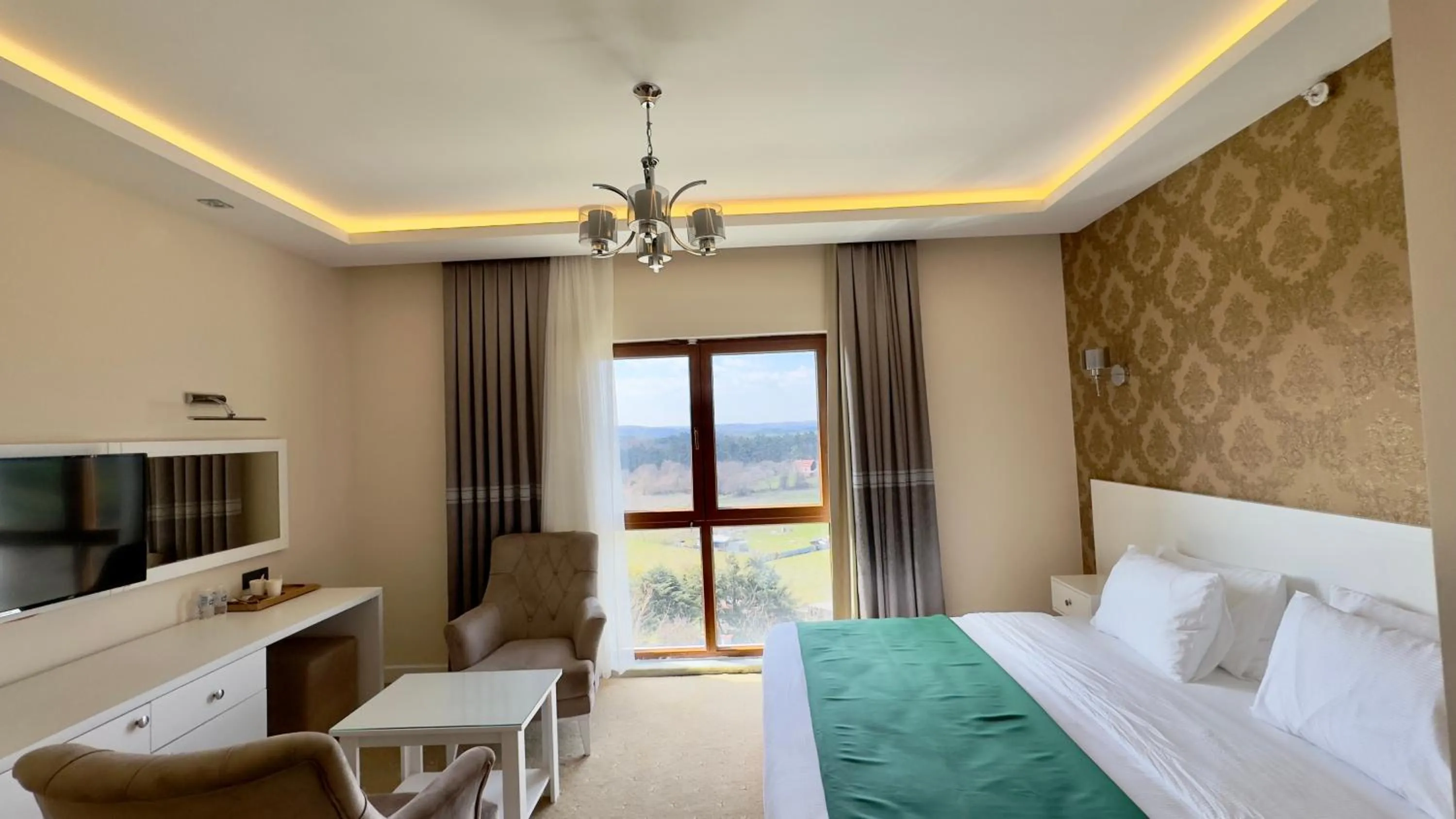 Bed in Green Roof Boutique Hotel & SPA Istanbul Airport