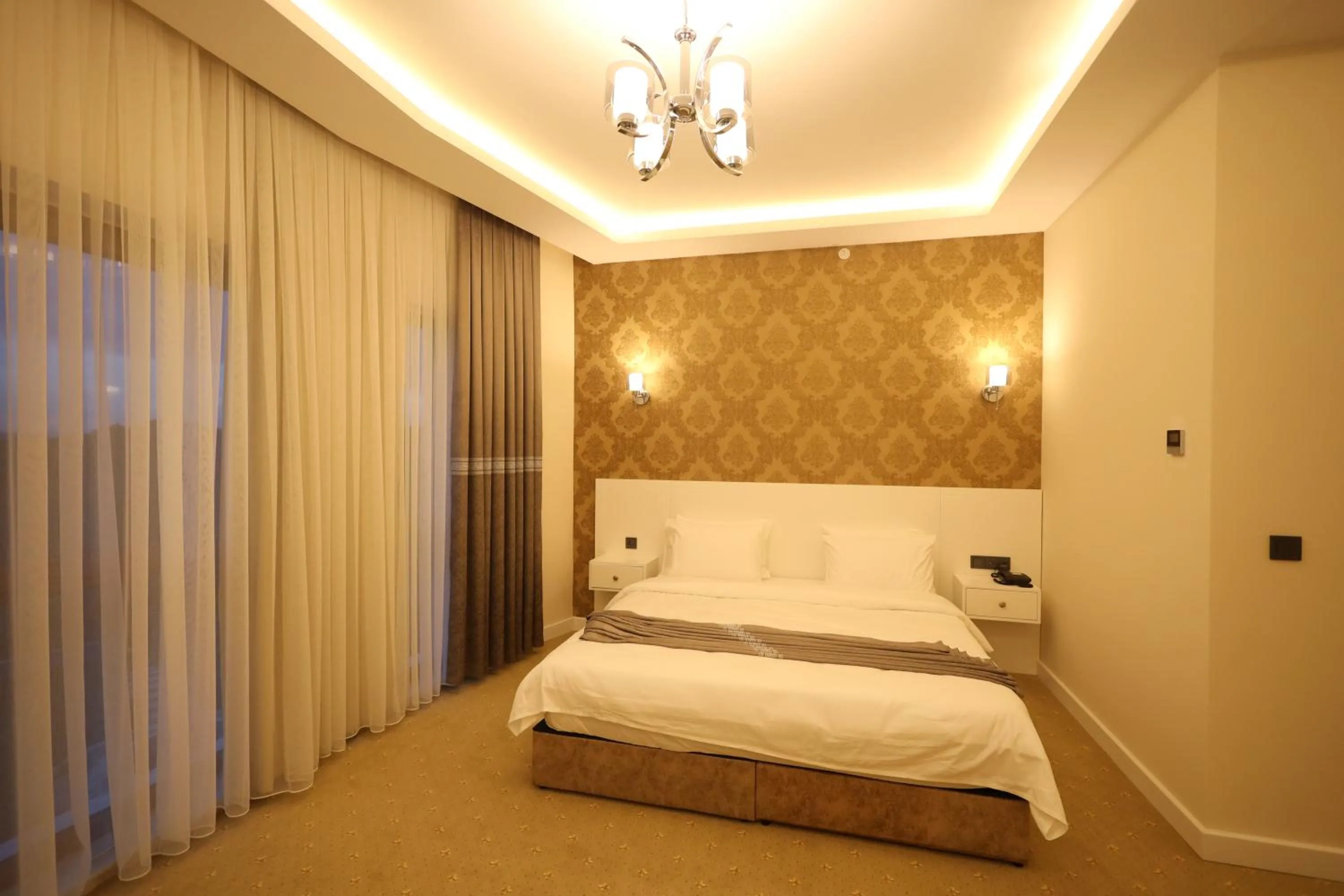 Bed in Green Roof Boutique Hotel & SPA Istanbul Airport