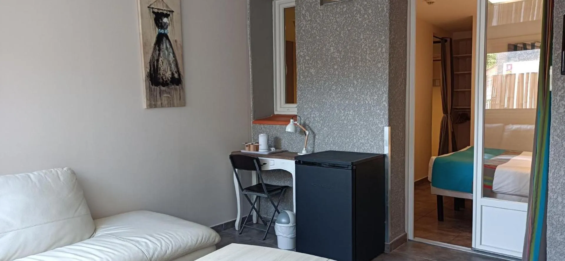 Bed in Hotel Le Majestic Canet plage