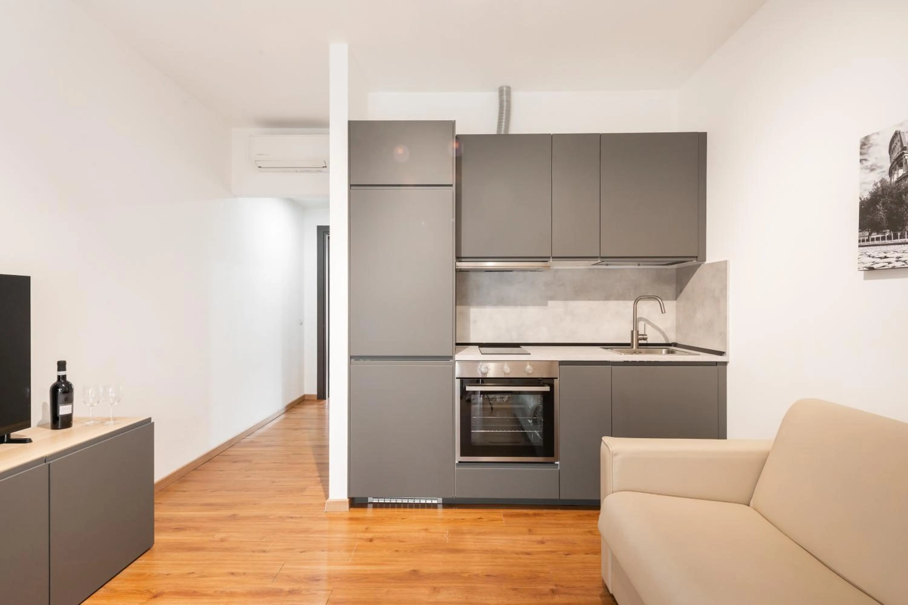 Living room in Ottavia Residence Roma