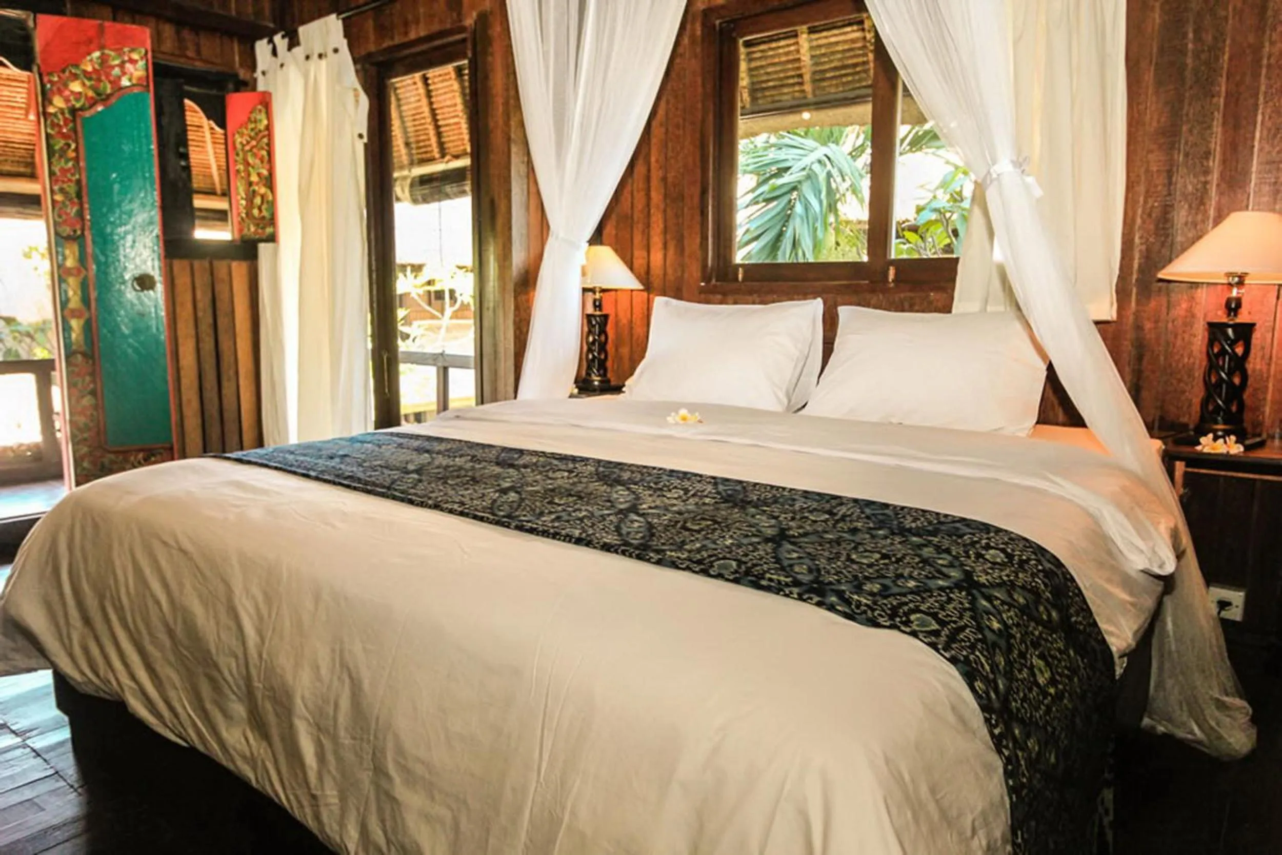 Bedroom, Bed in Radiant Jepun Villa