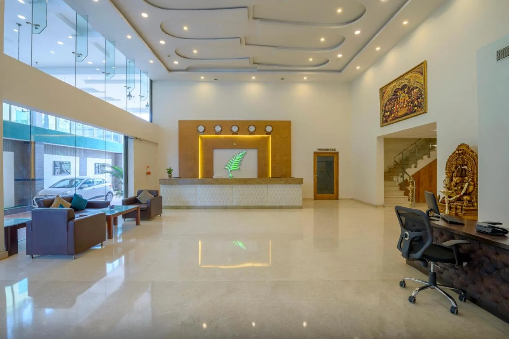 Lobby or reception in The Fern Residency - Yeshwanthpur