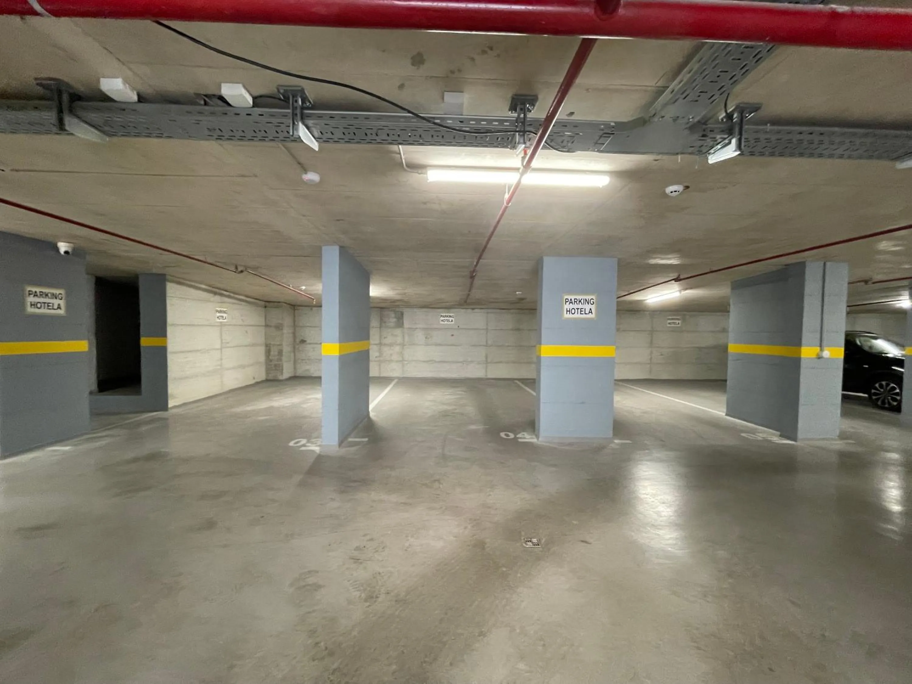 Parking in Comfort Apartments Pasha