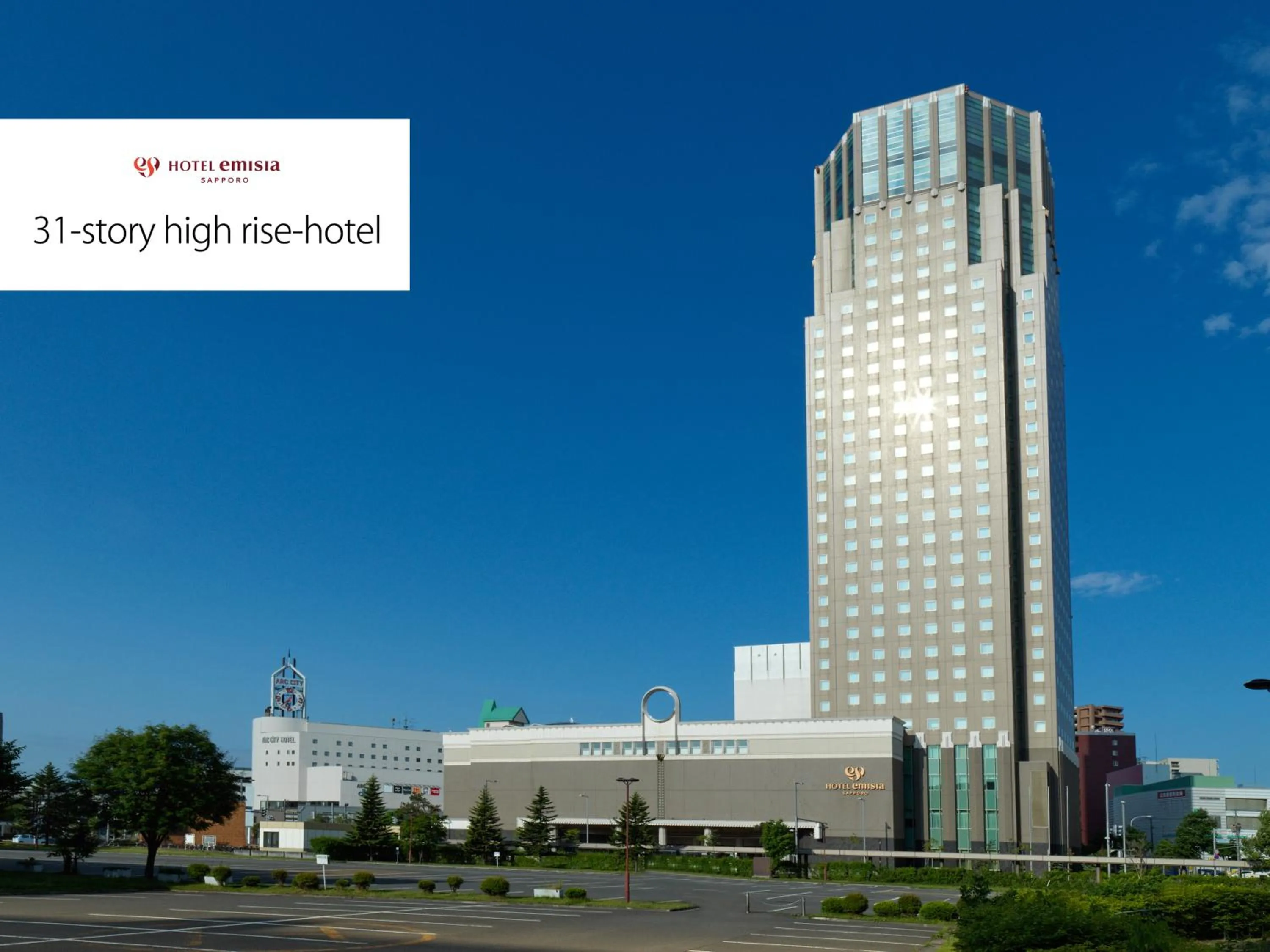 Property building in Hotel Emisia Sapporo